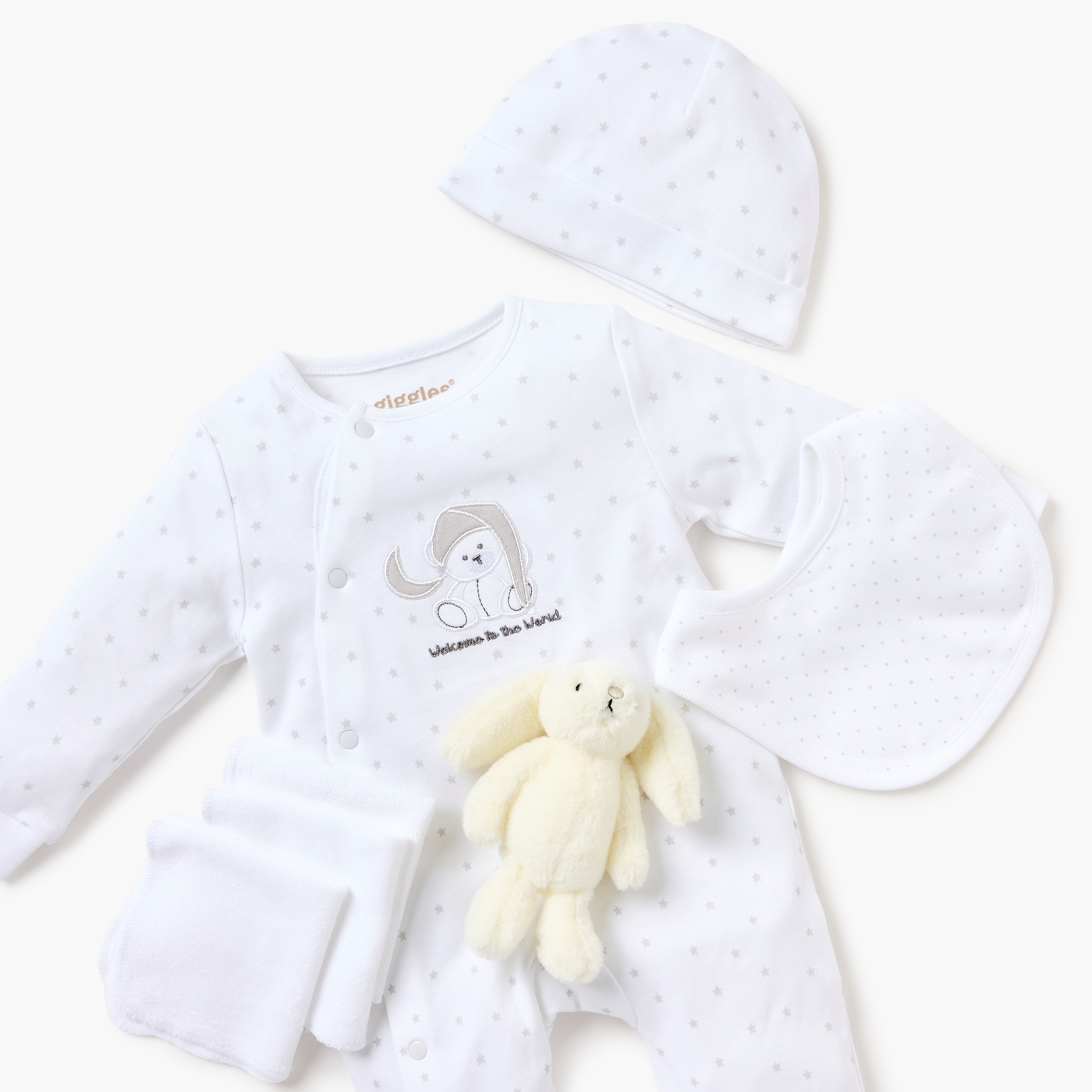 طقم ملابس 12 قطعة بطبعات من جيجلز-baby-girls-clothing-setsandcoords-image-5