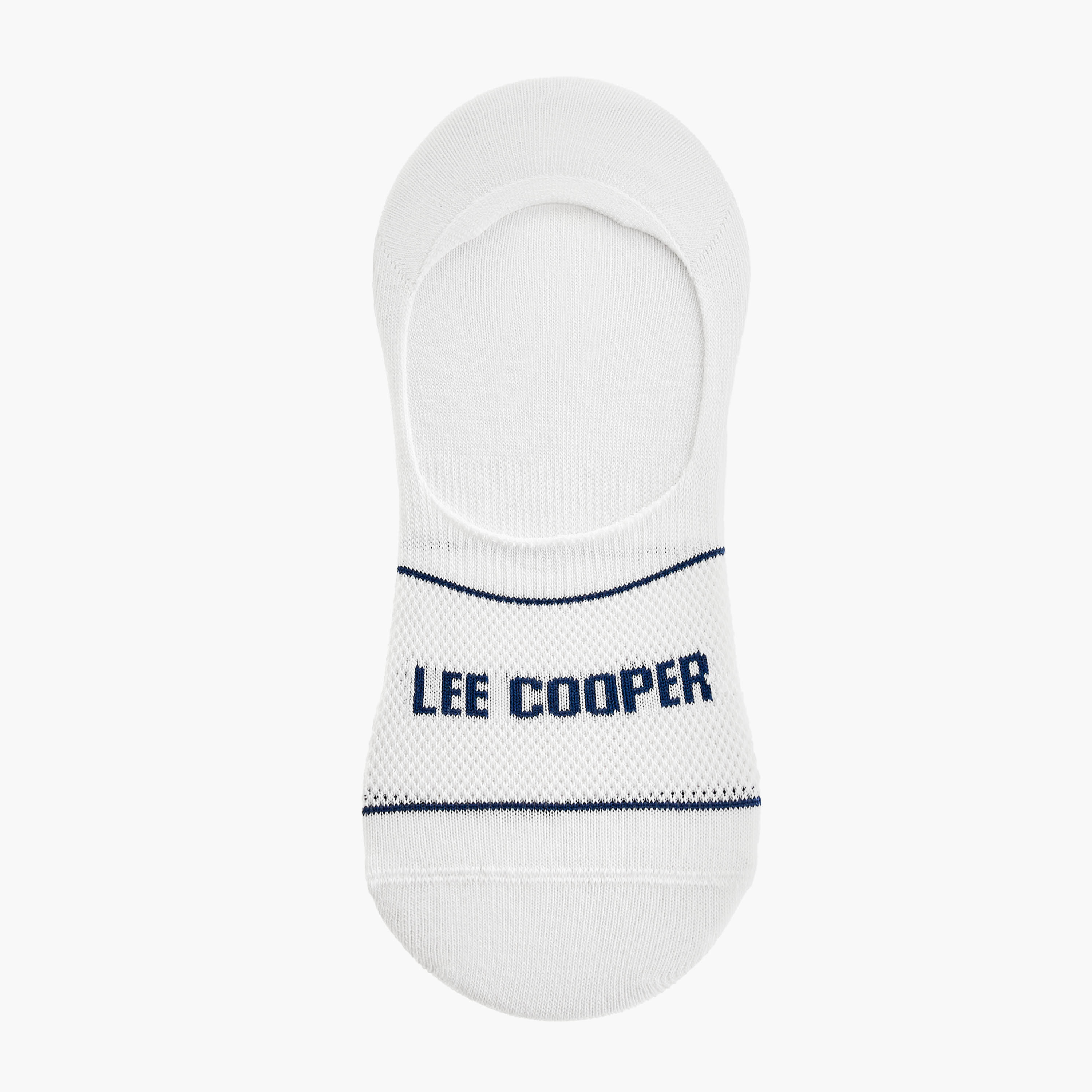 Lee Cooper Logo Print No Show Socks - Set of 3-men-socks-image-2