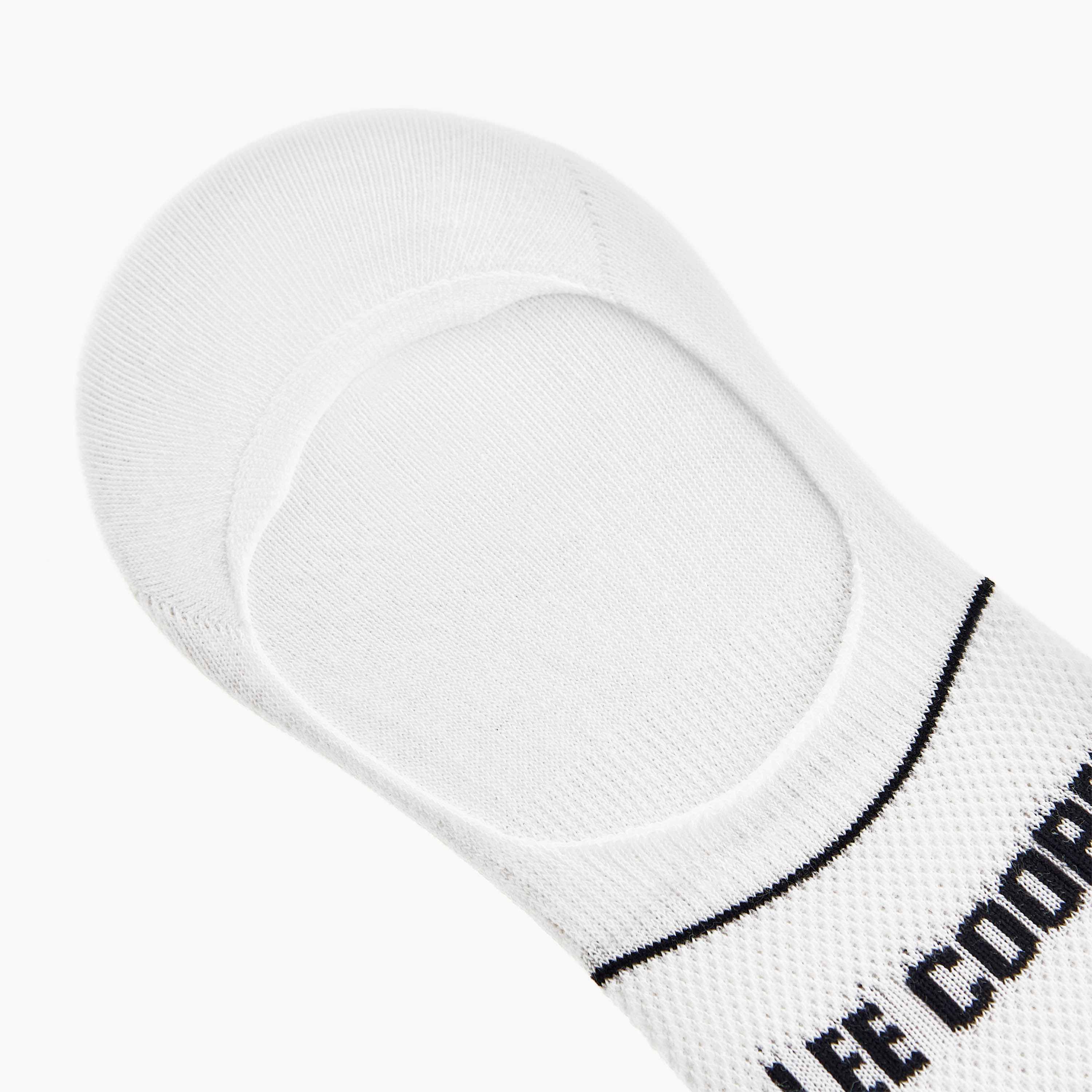 Lee Cooper Logo Print No Show Socks - Set of 3-men-socks-image-4