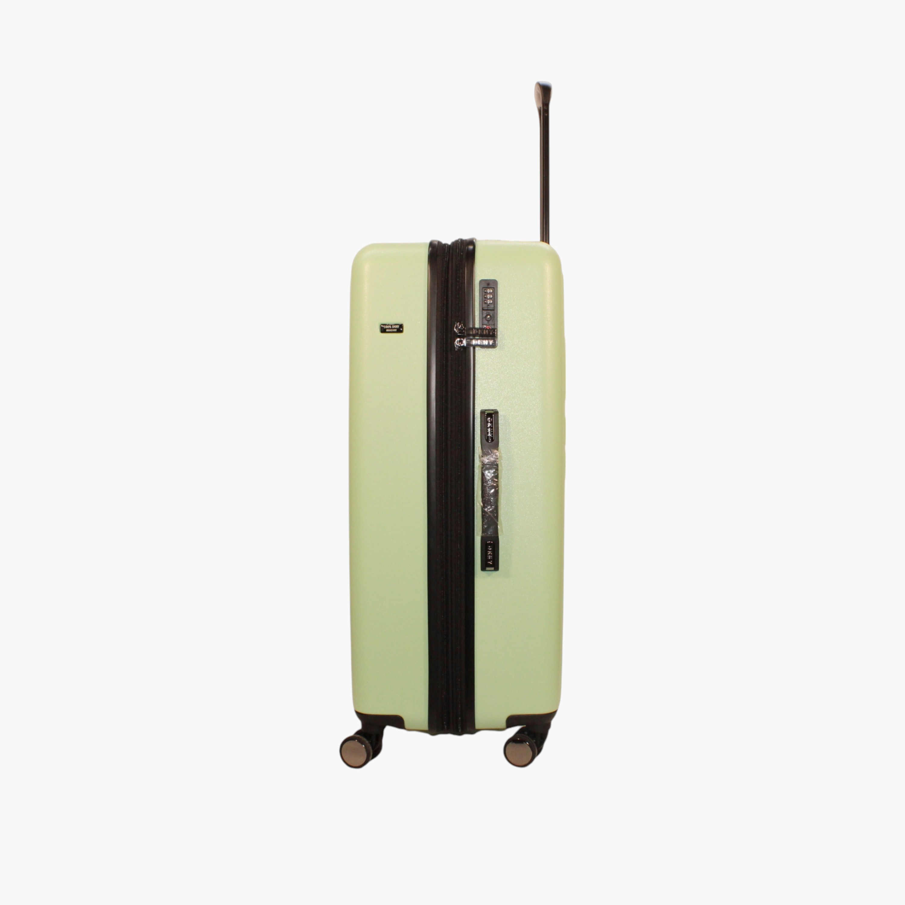 DKNY Logo Detail Hardcase Trolley Bag with Retractable Handle-travel-luggagesandbags-luggage-image-3