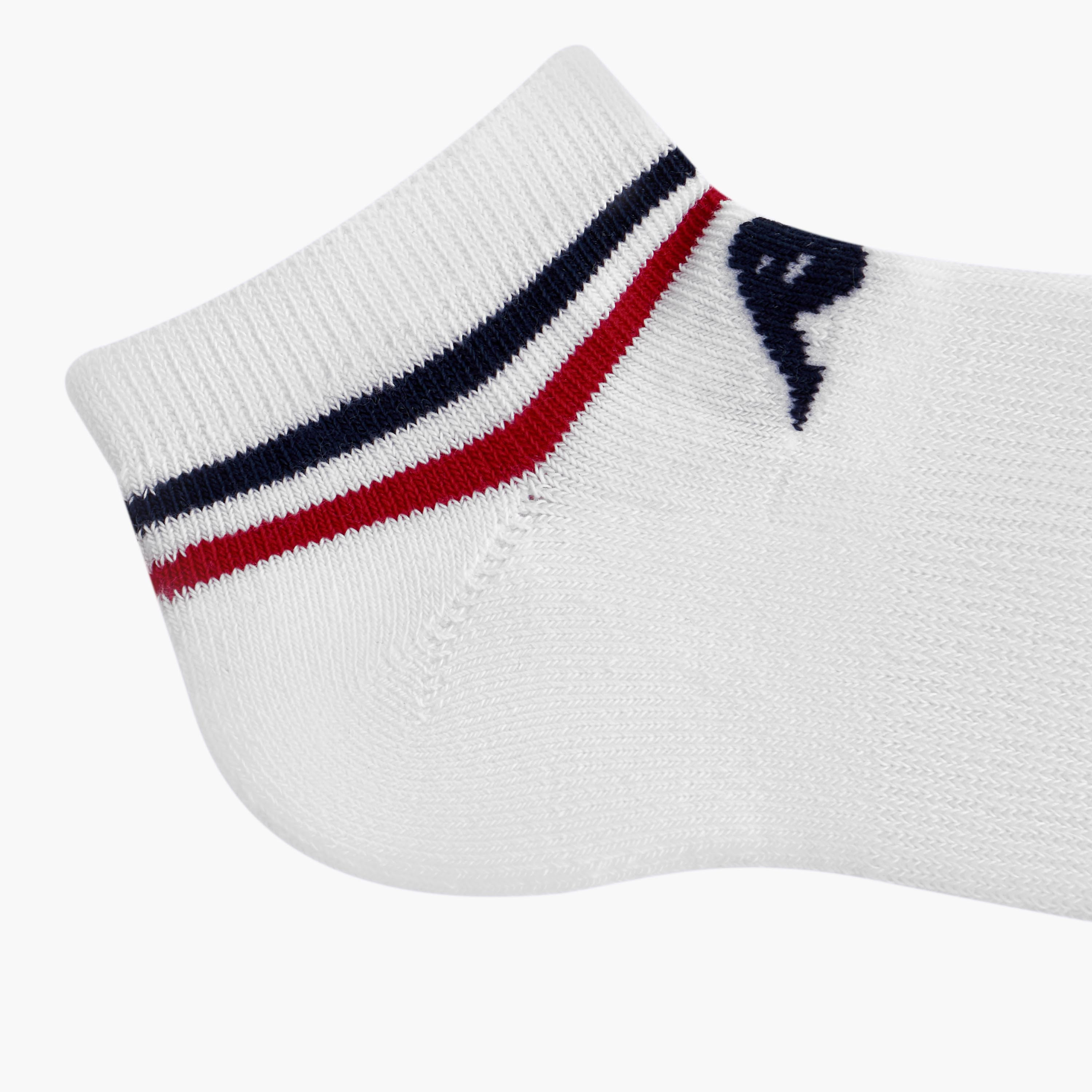 Kappa Striped Ankle Length Non Terry Cushioned Sports Socks - Set of 5-girls-accessories-socks-image-5