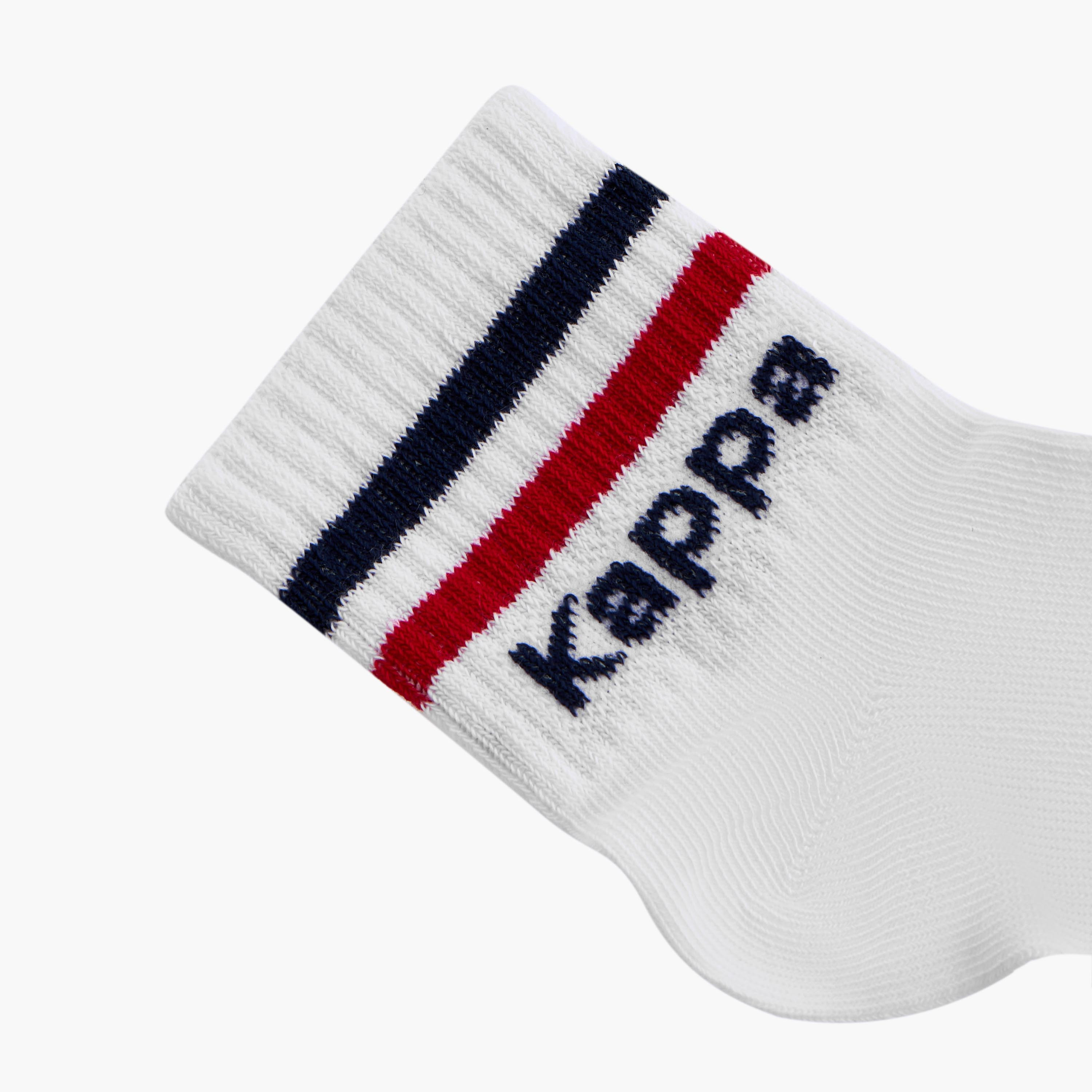 طقم جوارب رياضية غير وبرية 5 أزواج بطبعات الشعار من كابا-girls-accessories-socks-image-5