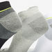 Kappa Logo Detail Ankle Length Sports Socks - Set of 3-Men%27s Socks-thumbnail-2