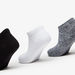 Textured Ankle Length Socks - Set of 3-Boy%27s Socks-thumbnailMobile-2