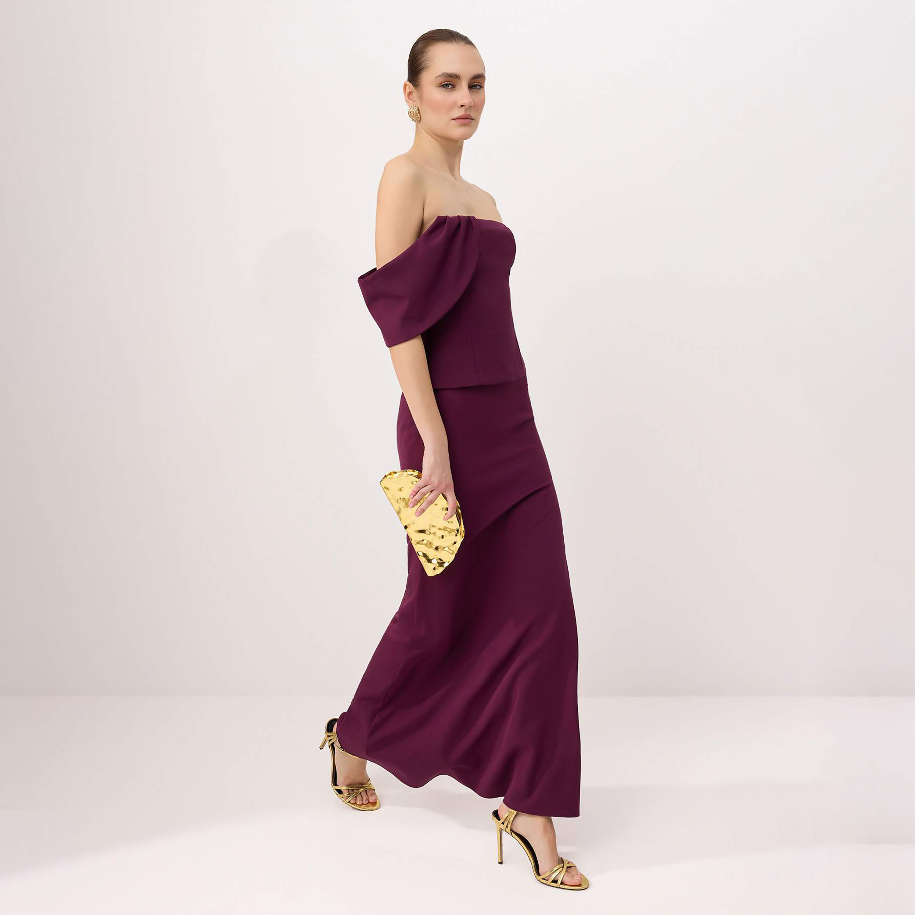 Strapless Peplum Evening Women's Maxi Dress-women-clothing-dresses-image-2