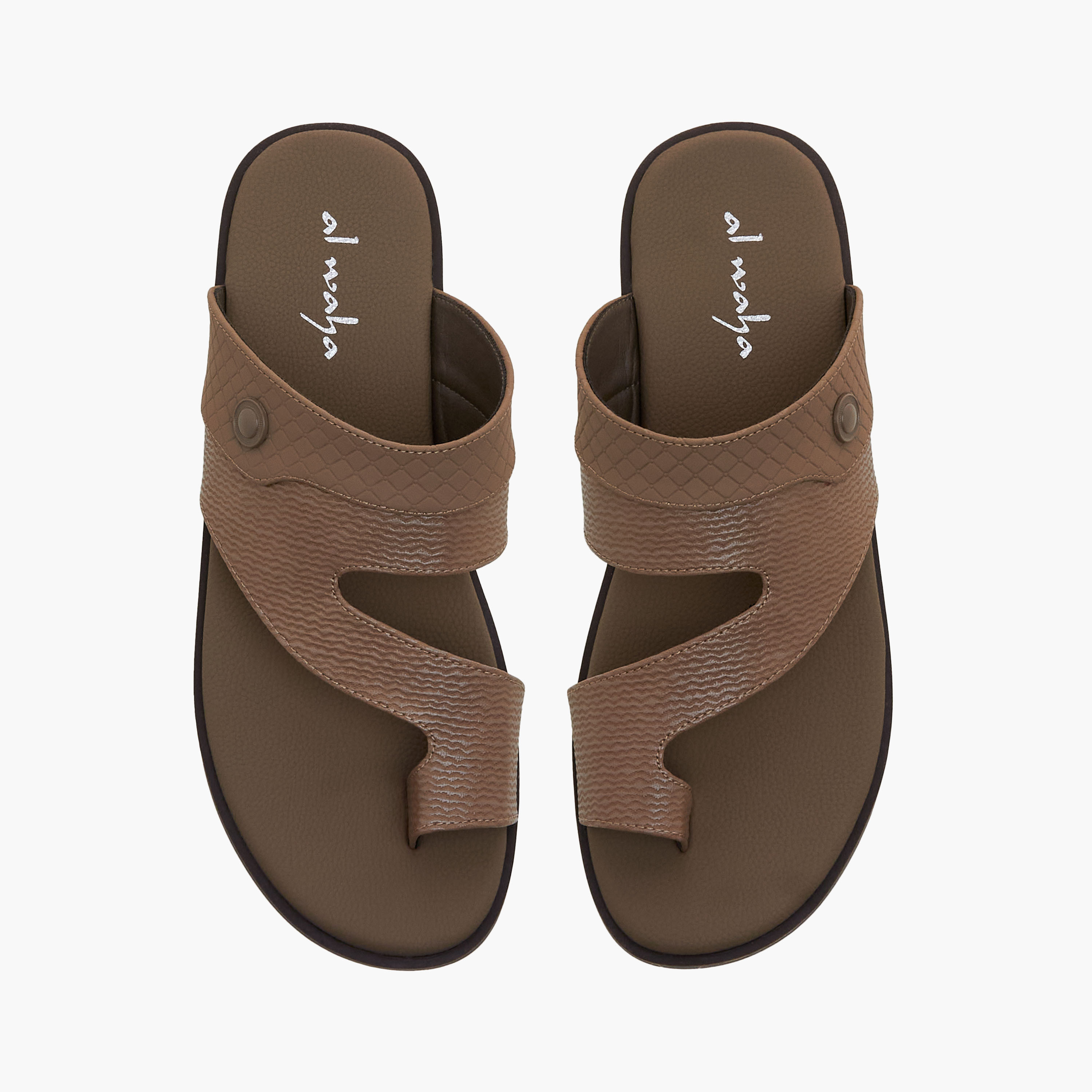 Al Waha Men Toe Loop Arabic Sandals-men-shoes-sandals-image-1