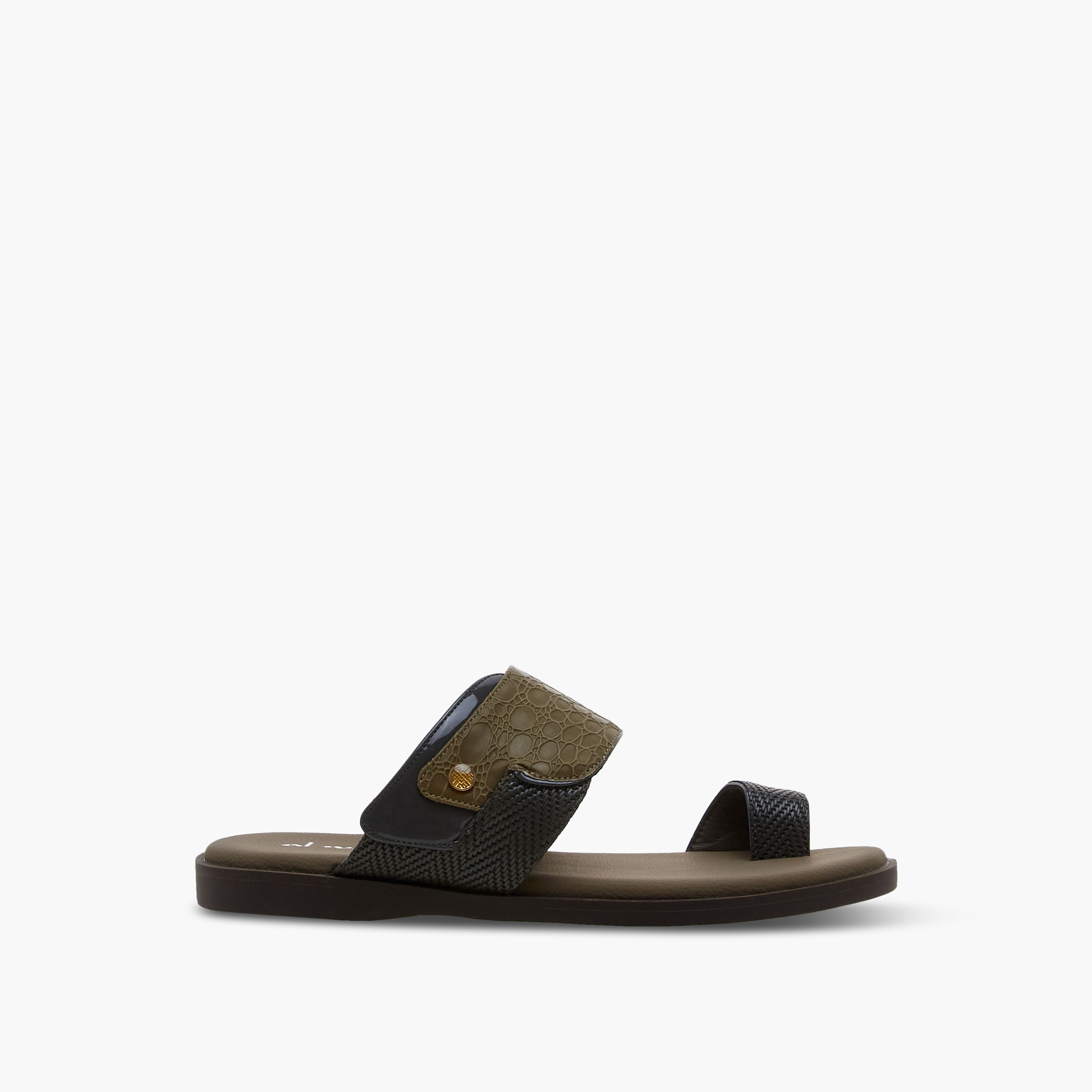 Al Waha Men Toe Loop Arabic Sandals-men-shoes-sandals-image-3