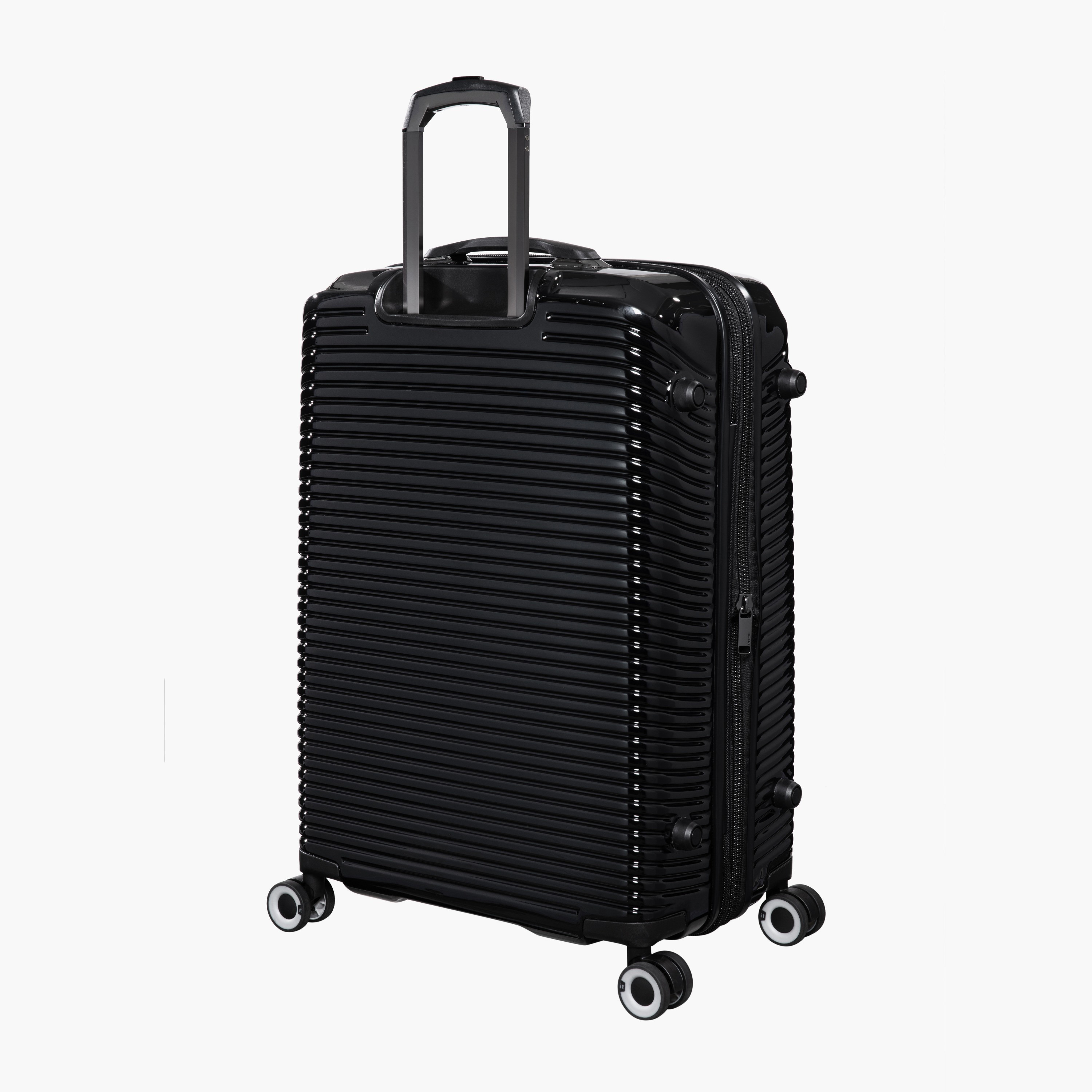 IT Textured Hardcase Luggage Trolley with Retractable Handle - 20 inches Cabin Bag-travel-luggagesandbags-luggage-image-2