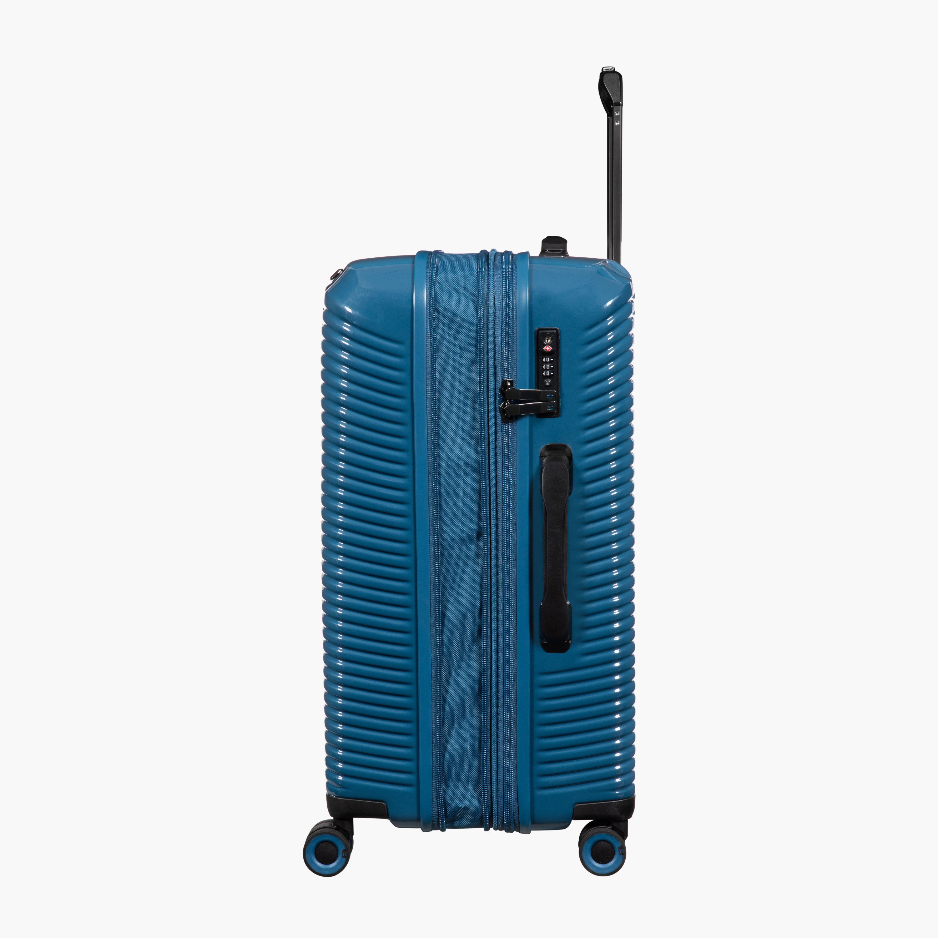 IT Textured Hardcase Luggage Trolley with Retractable Handle - 20 inches Cabin Bag-travel-luggagesandbags-luggage-image-2
