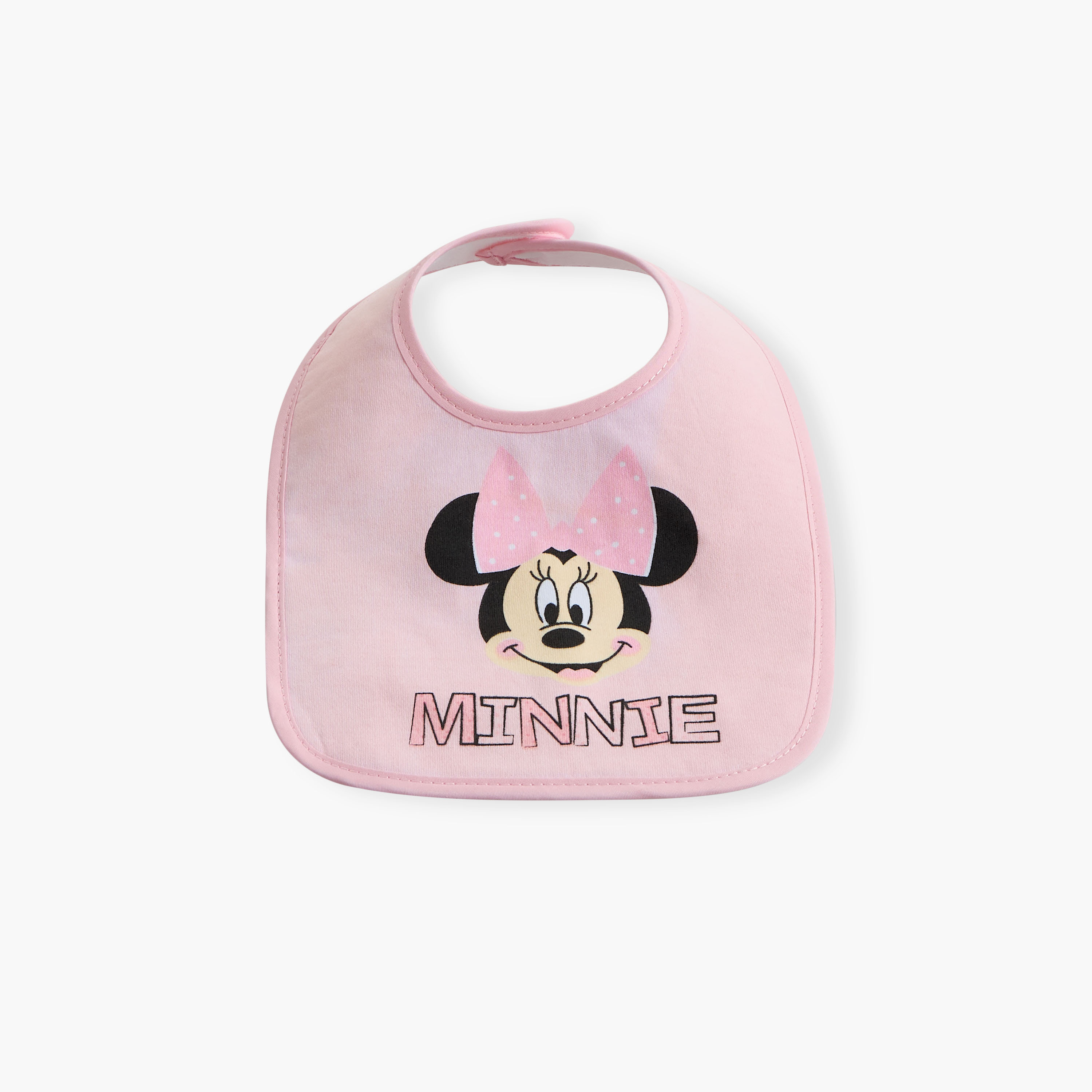 مرايل بطبعات ميني ماوس وأزرار إغلاق من ديزني - طقم 6 قطع-baby-feeding-bibs-image-7
