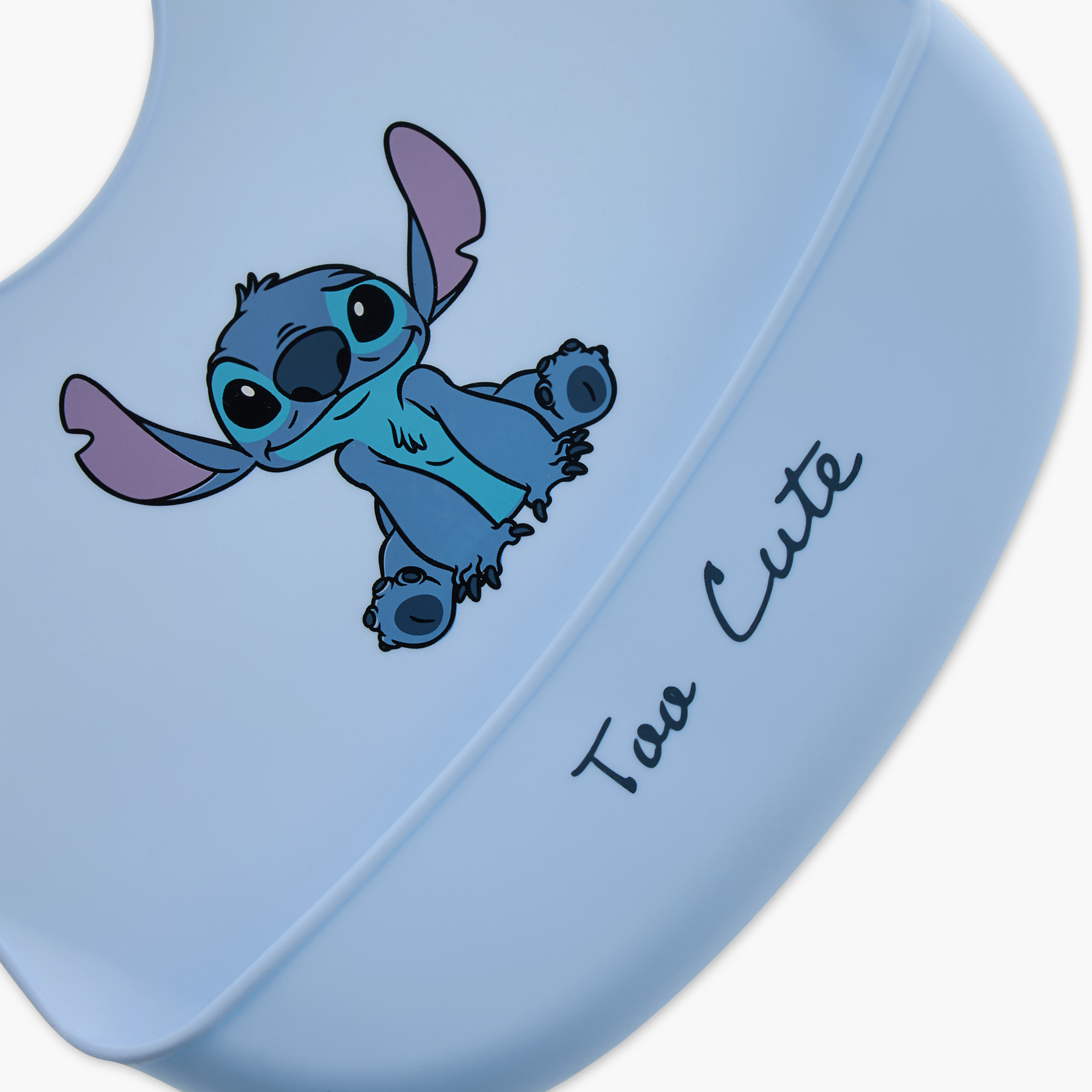 Disney Silicone Stitch Print Bib-baby-feeding-bibs-image-3
