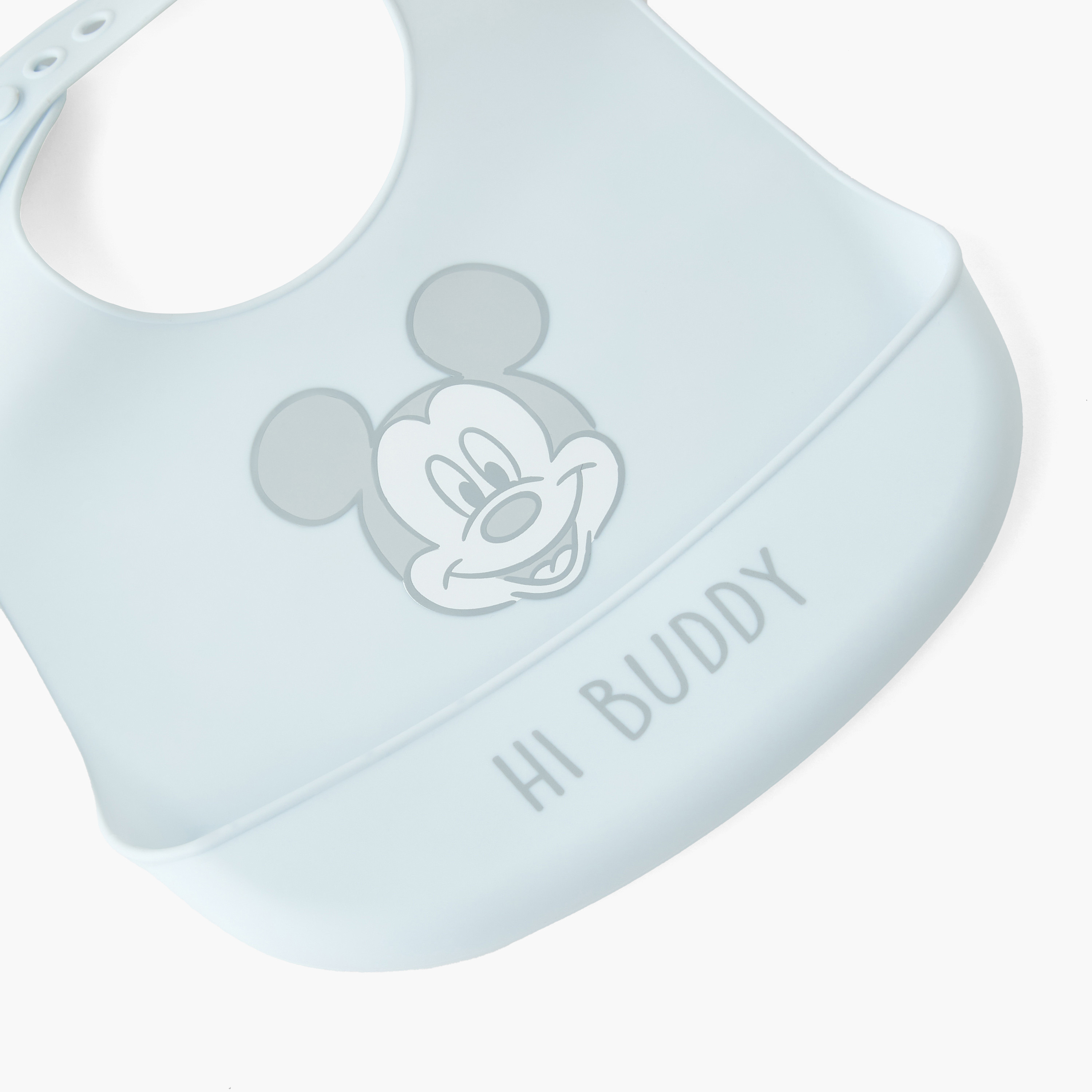 مريلة أطفال بطبعات ميكي ماوس من ديزني-baby-feeding-bibs-image-3