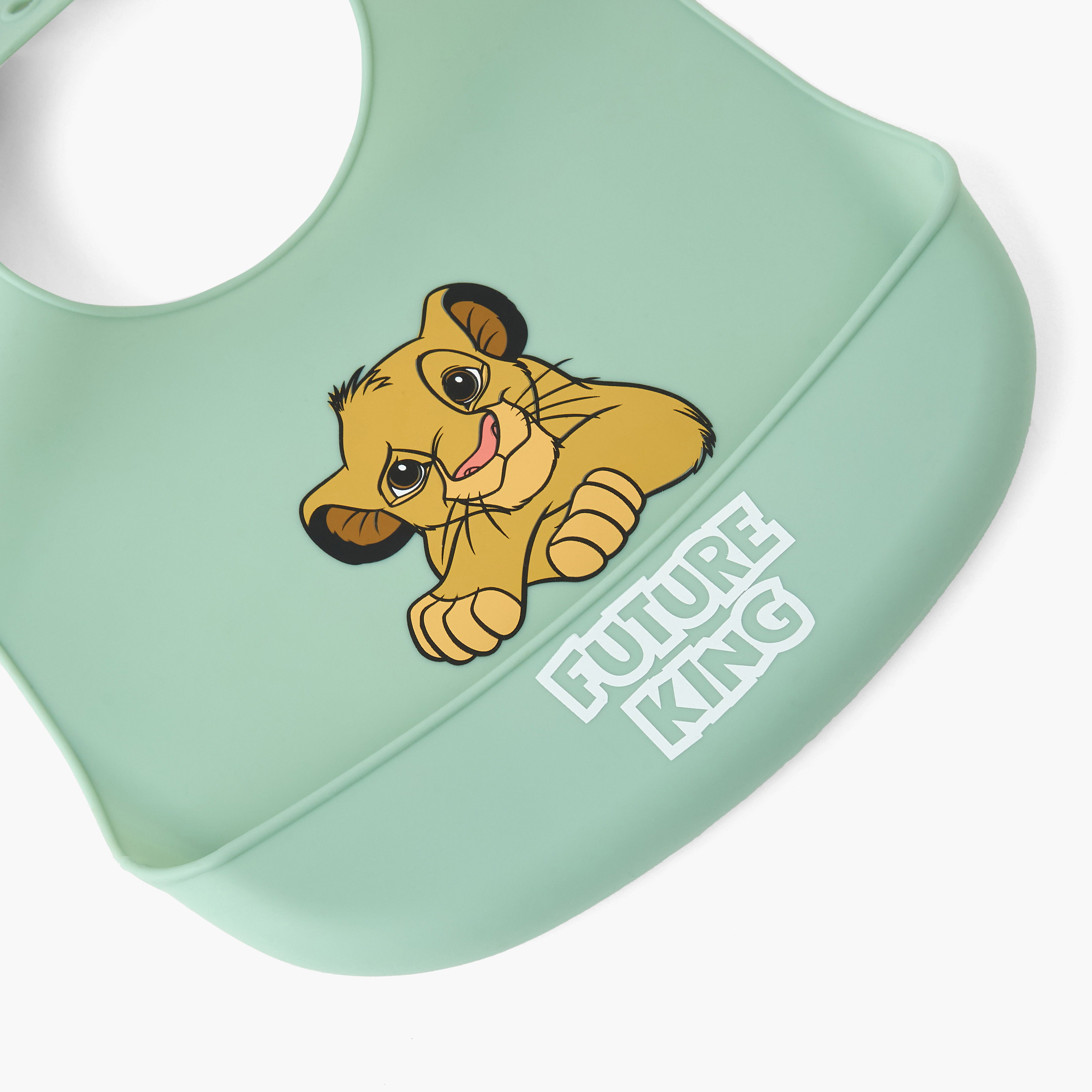 Disney Baby Bib with Simba Print-baby-feeding-bibs-image-3