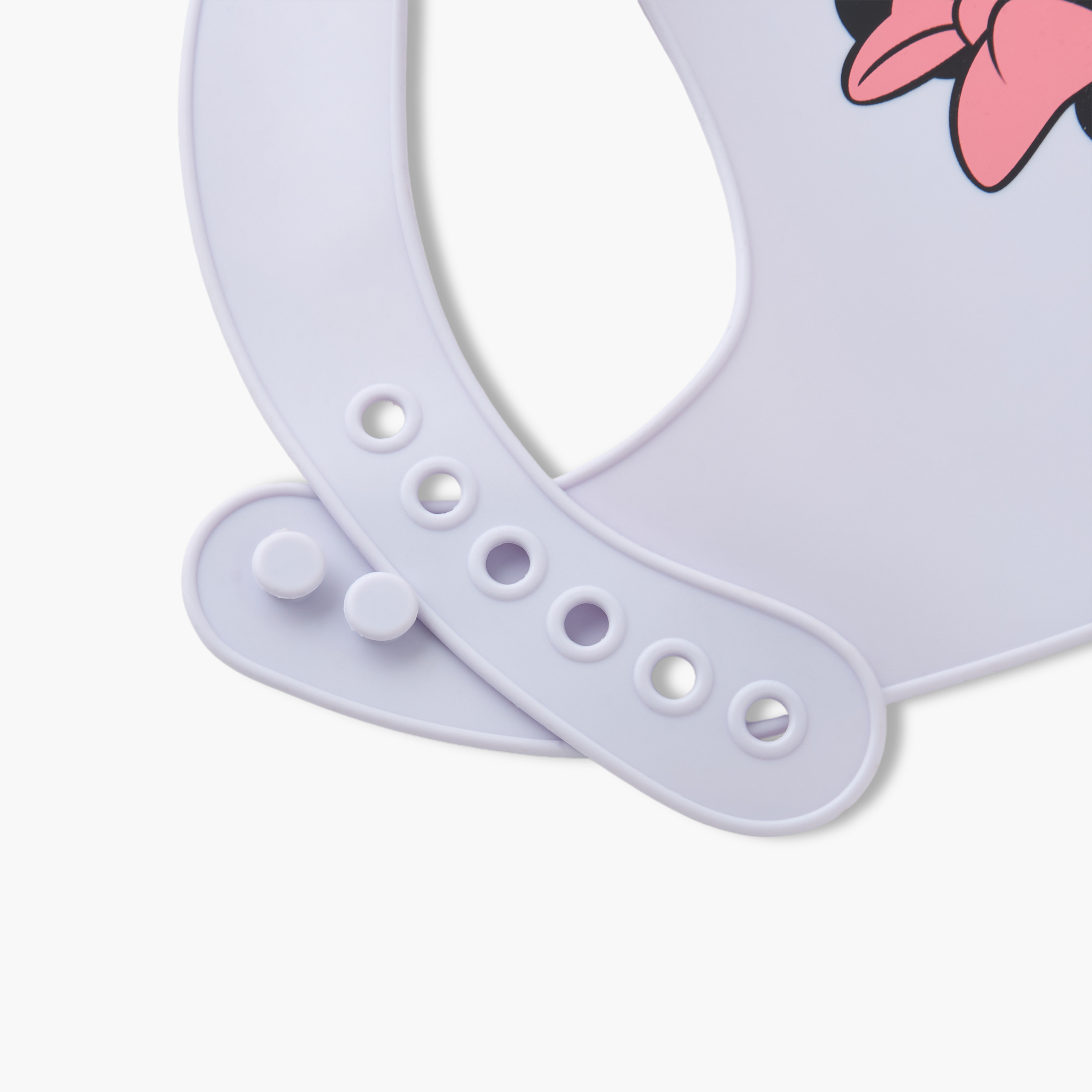 مريلة أطفال بطبعات ميني ماوس من ديزني-baby-feeding-bibs-image-4