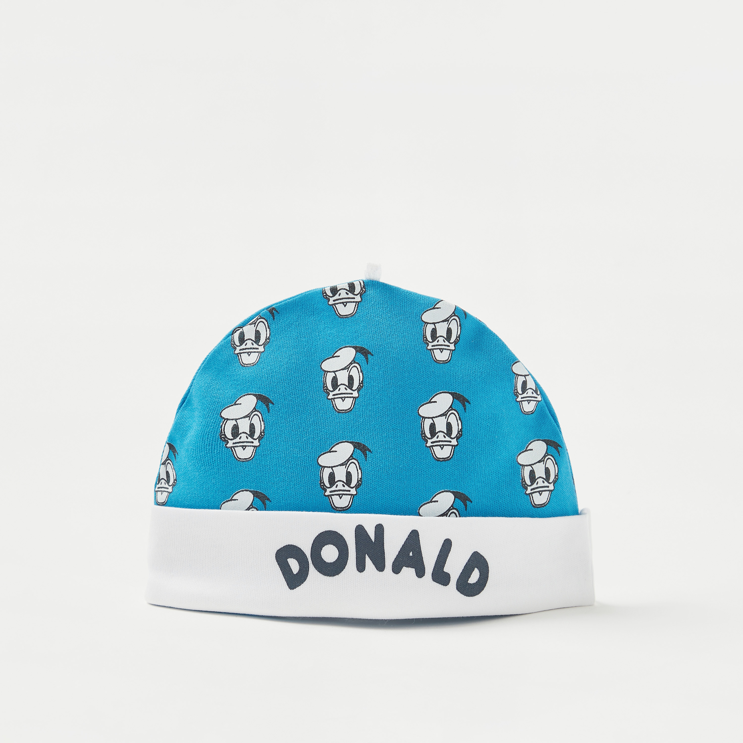 Disney Donald Duck Print Beanie - Set of 2-baby-boys-accessories-caps-image-3