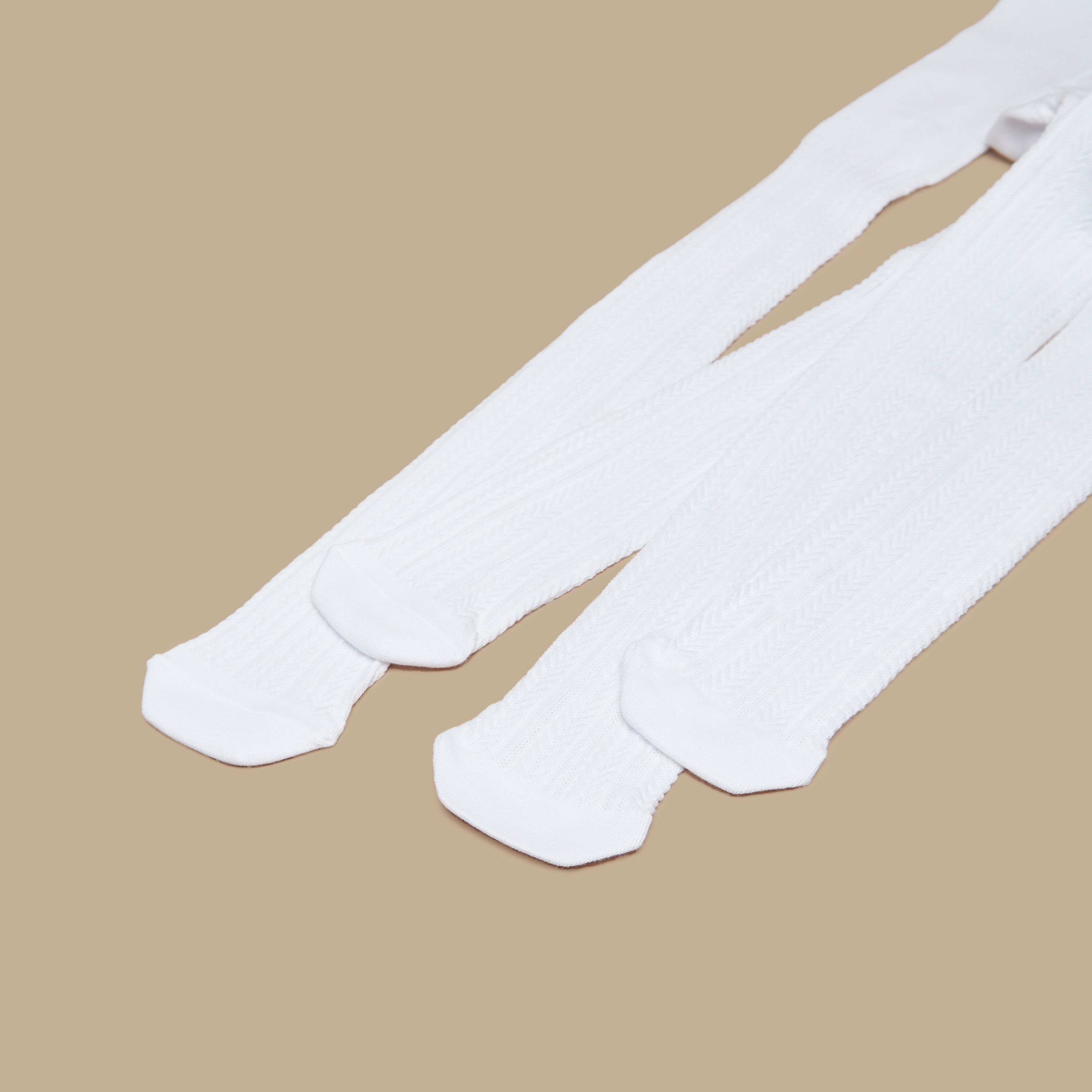 سراويل تحتانية بارزة الملمس من فلورا بيلا - طقم من قطعتين-girls-accessories-socks-image-5