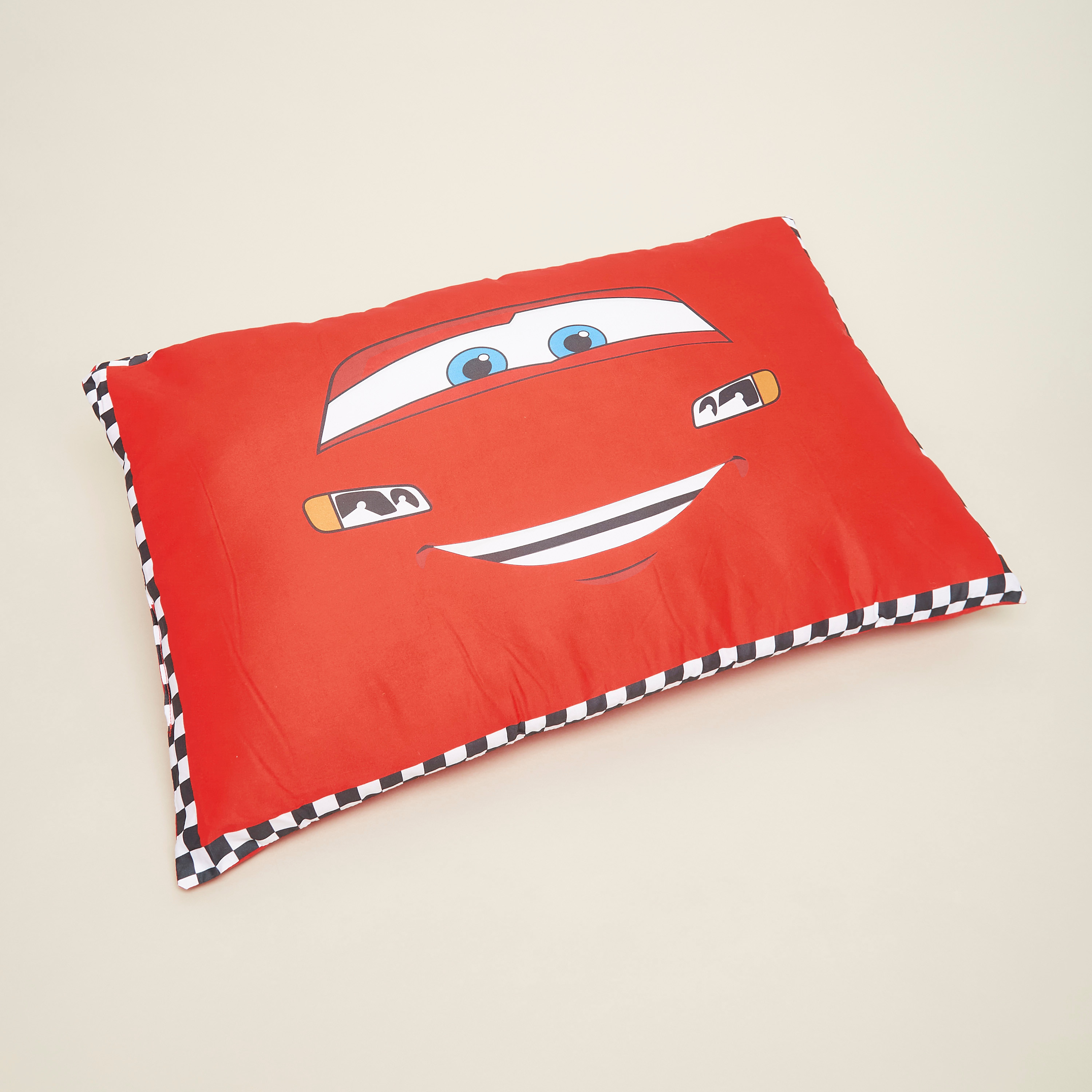 Cars Print Square Cushion - 40x40 cms-baby-nursery-toddlerbedding-image-1