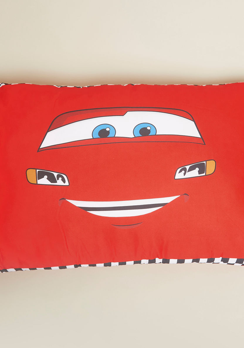 Cars Print Square Cushion - 40x40 cms-Toddler Bedding-image-1