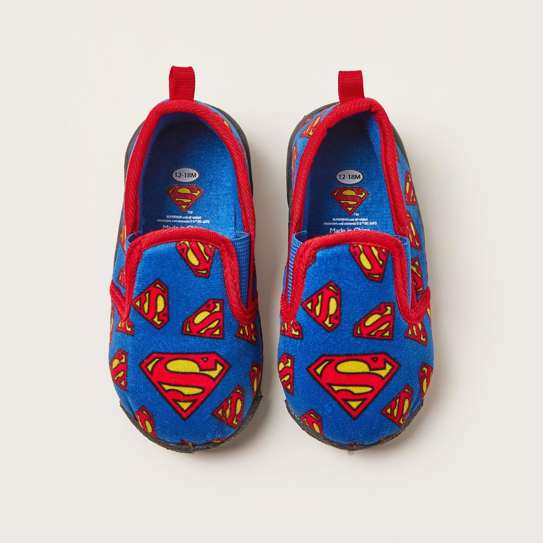 Superman sales baby shoes