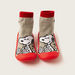 Snoopy Printed Sneaker Booties with Cuffed Hem-Booties-thumbnail-4