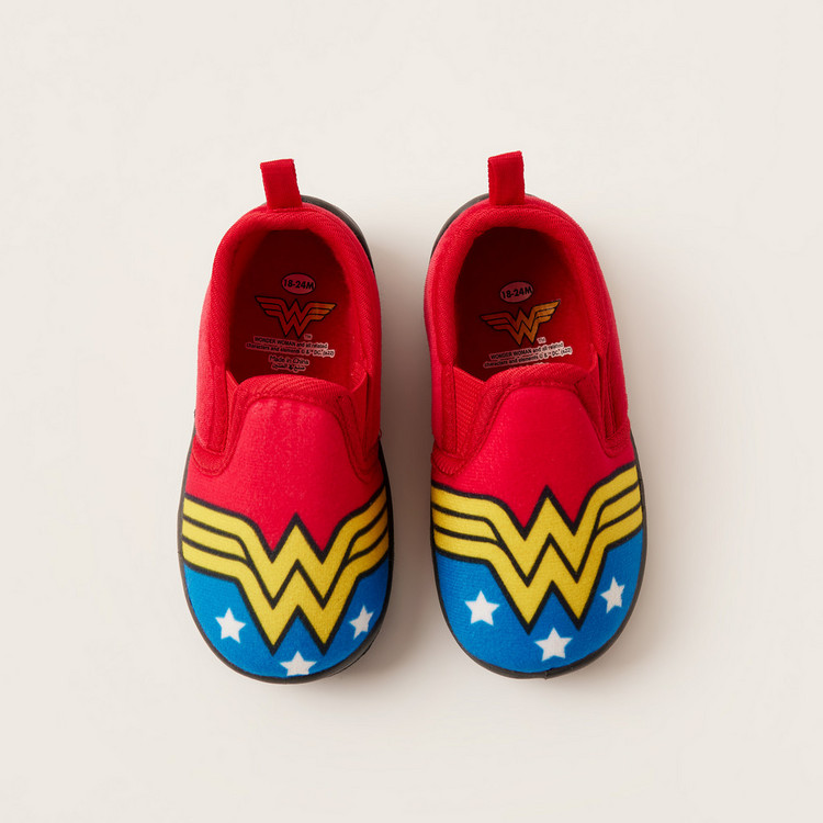 Wonder Woman Slip-On Baby Shoes