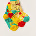 Disney Winnie-The-Pooh Print Socks - Set of 3-Socks-thumbnail-3