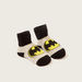 Batman Textured Booties with Elasticated Hem-Booties-thumbnail-1