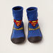 Superman Printed Booties with Cuffed Hem-Booties-thumbnail-4