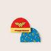 Wonder Woman Printed Cap - Set of 2-Caps-thumbnail-0