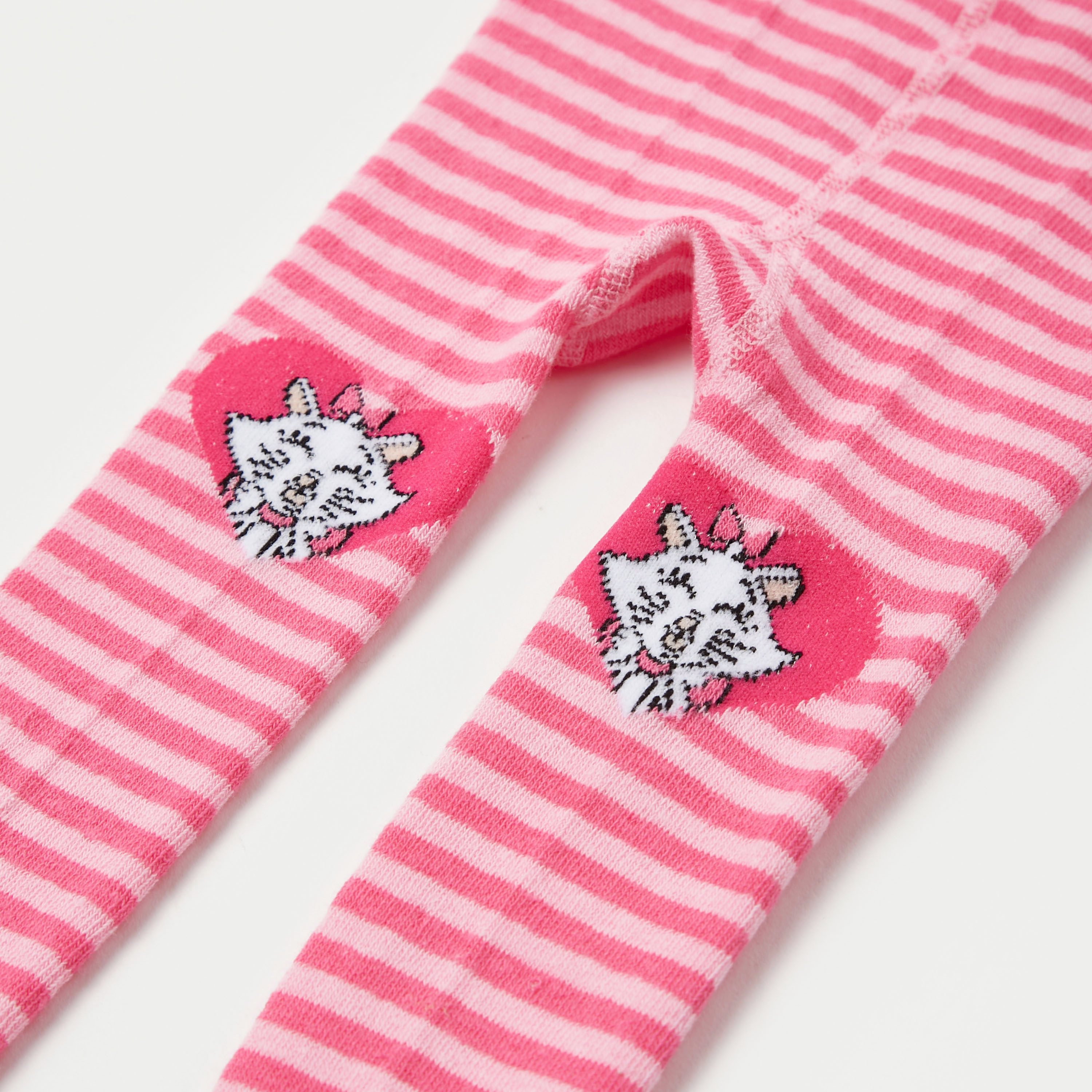Disney Marie Cat Print Tights-baby-girls-accessories-socks-image-2