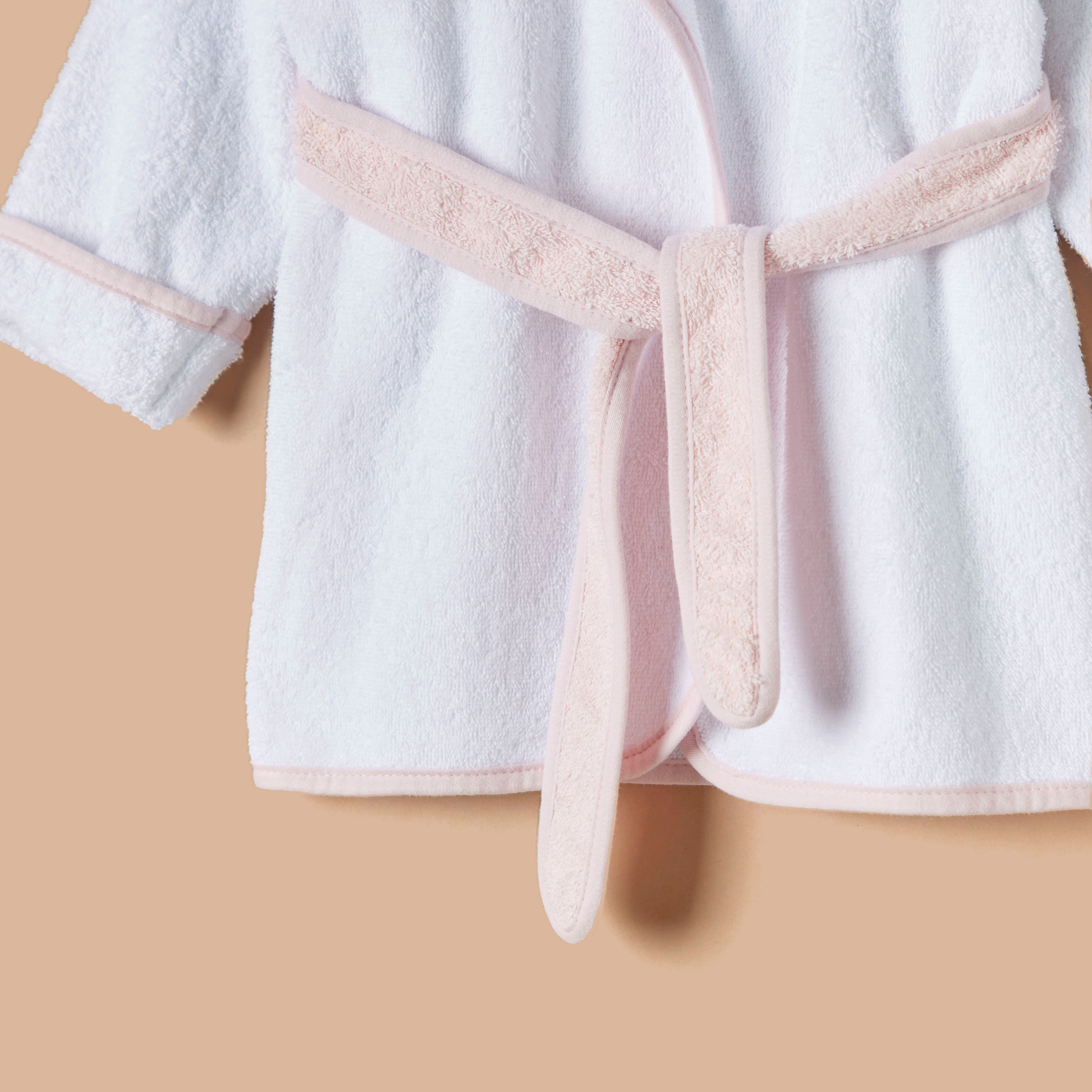 Disney Marie Embroidered Bathrobe with Hood and Tie-Up Belt-baby-bathandcare-towels-image-3