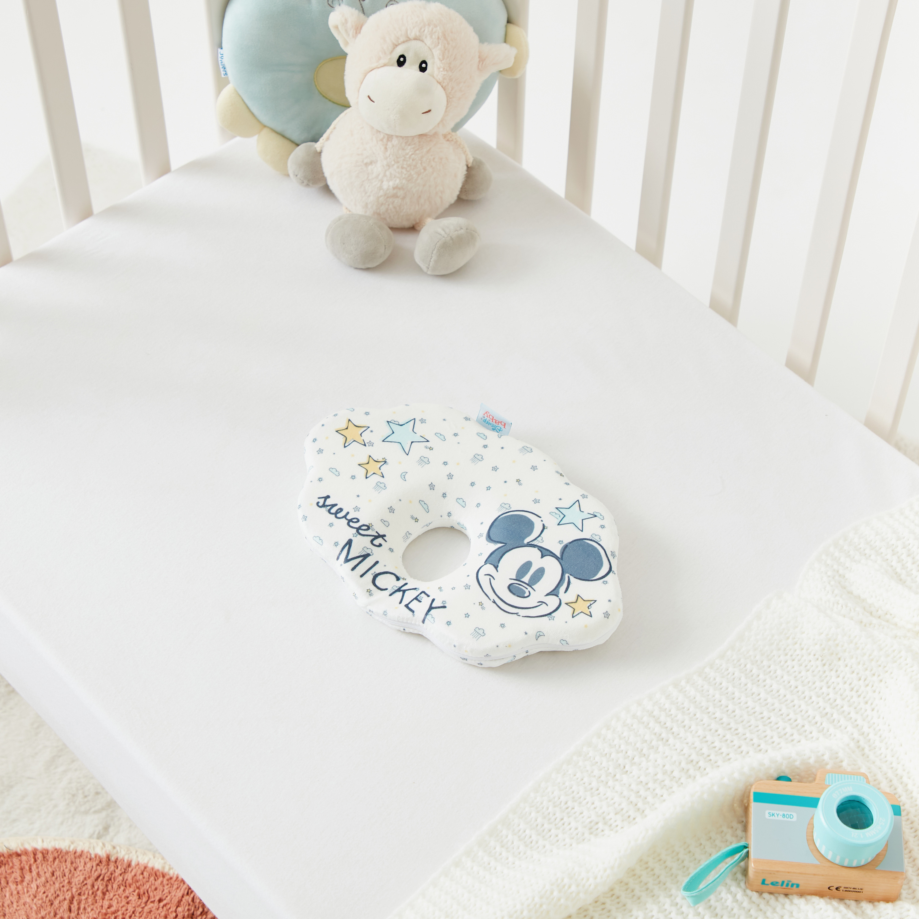 Baby head store shape pillow mothercare