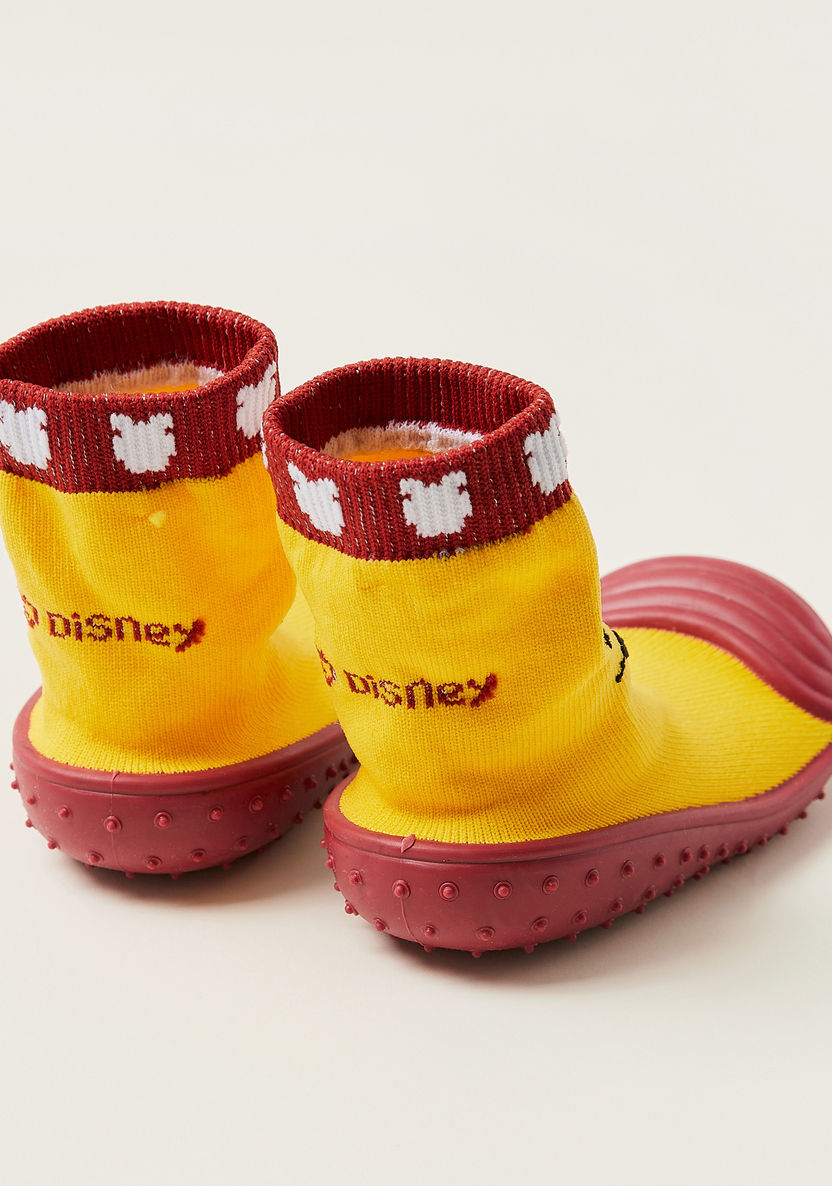 Disney Winnie the Pooh Print Sneaker Booties-Booties-image-3