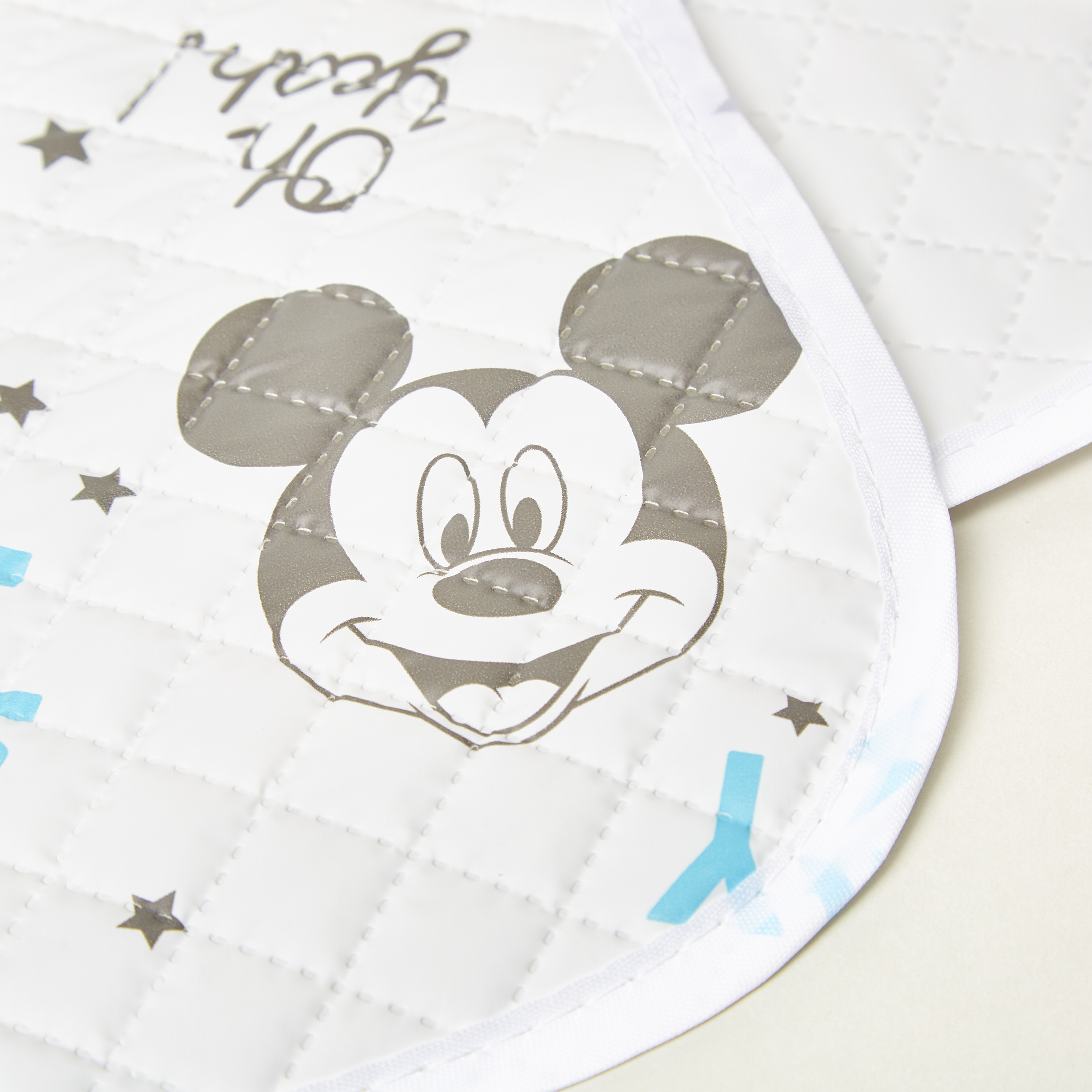 Disney Mickey Mouse Print Waterproof Sheet - 60x100 cms-baby-nursery-babybedding-image-3