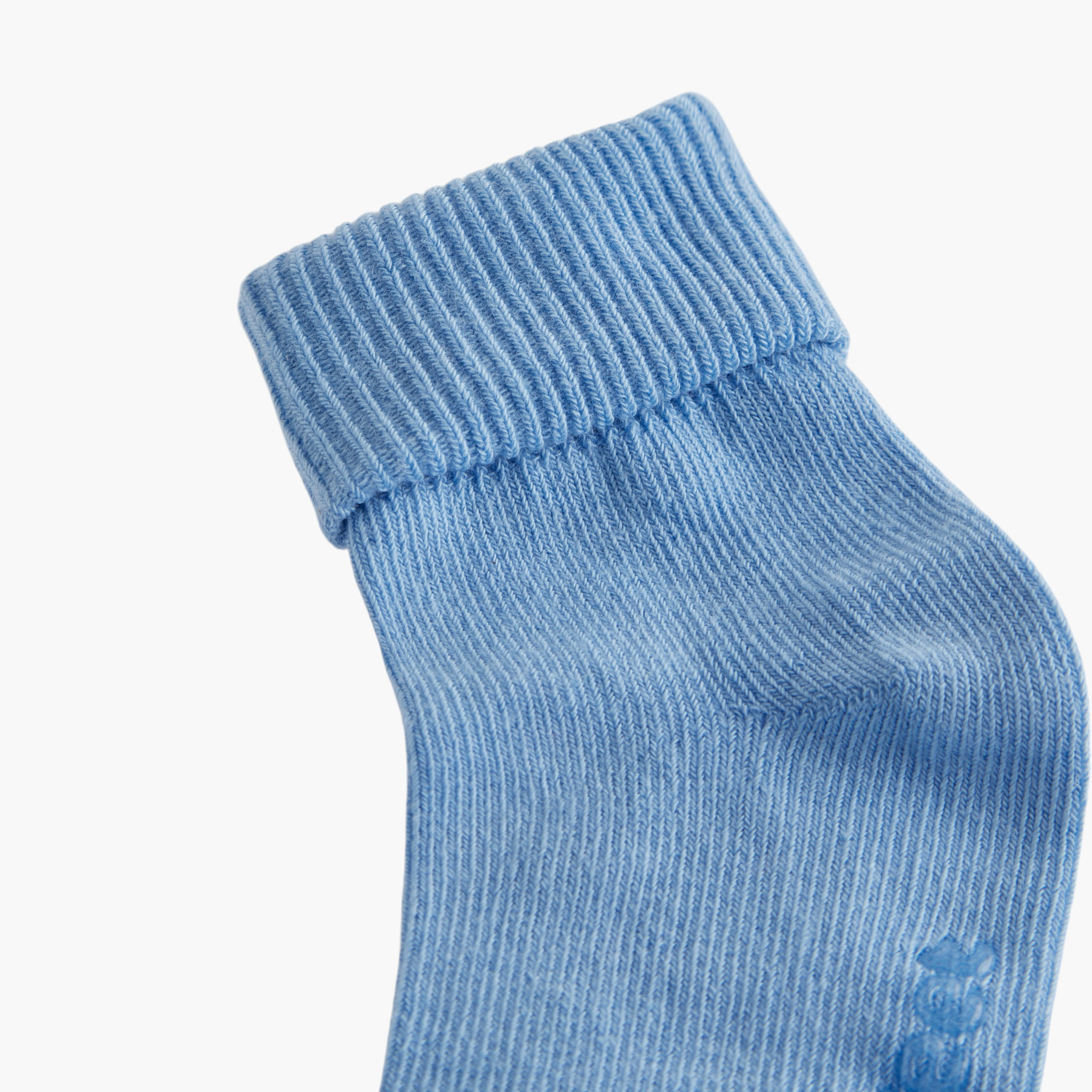 جوارب مضلعة بطول الكاحل من بيرفيت - طقم من 5 أزواج-girls-accessories-socks-image-3