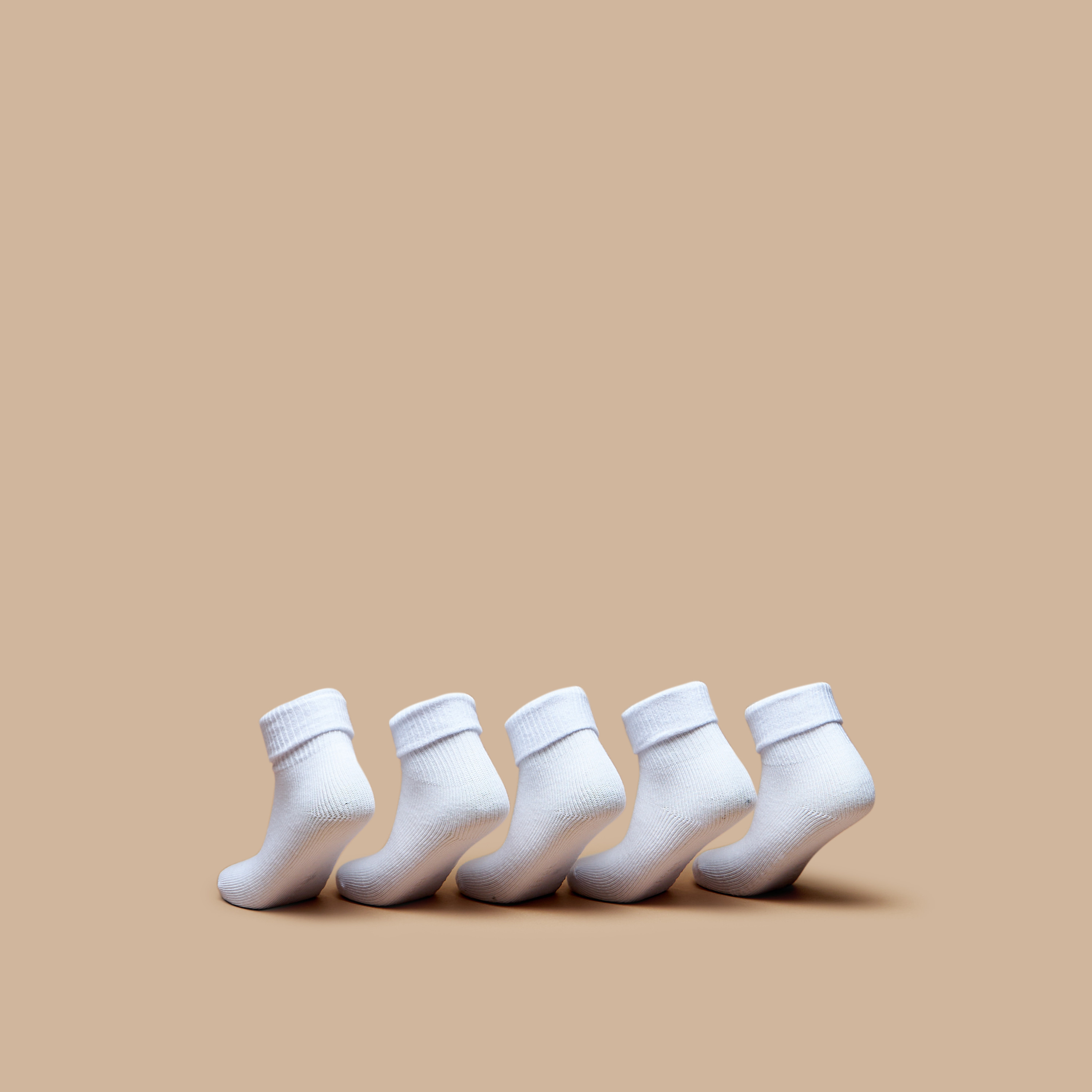جوارب بطول الكاحل من بيرفيت- طقم من 3 قطع-girls-accessories-socks-image-3