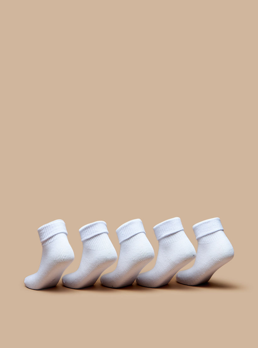 جوارب بطول الكاحل من بيرفيت- طقم من 3 قطع-girls-accessories-socks-image-3