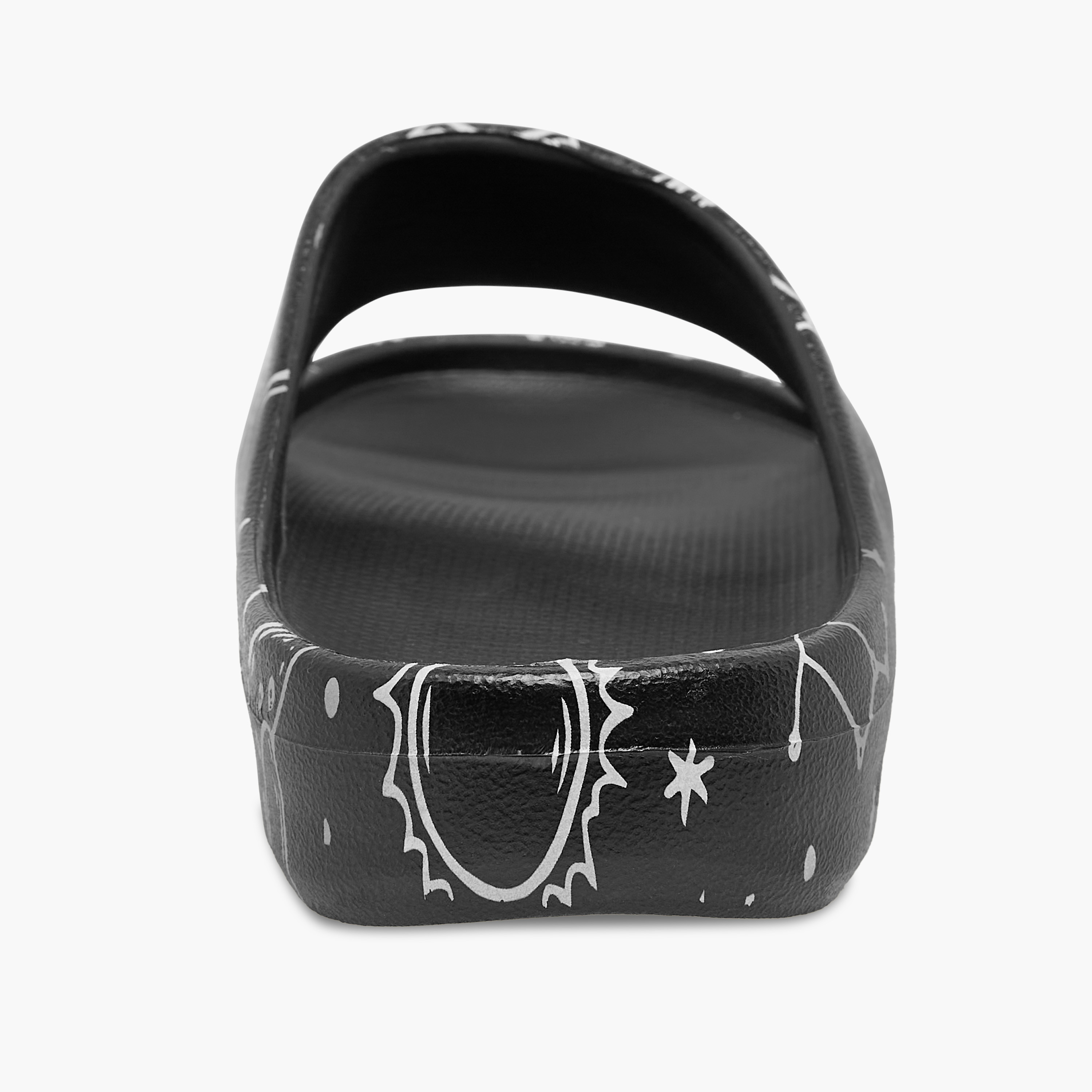 Aqua Boys Space Print Slides-boys-shoes-sandals-image-4