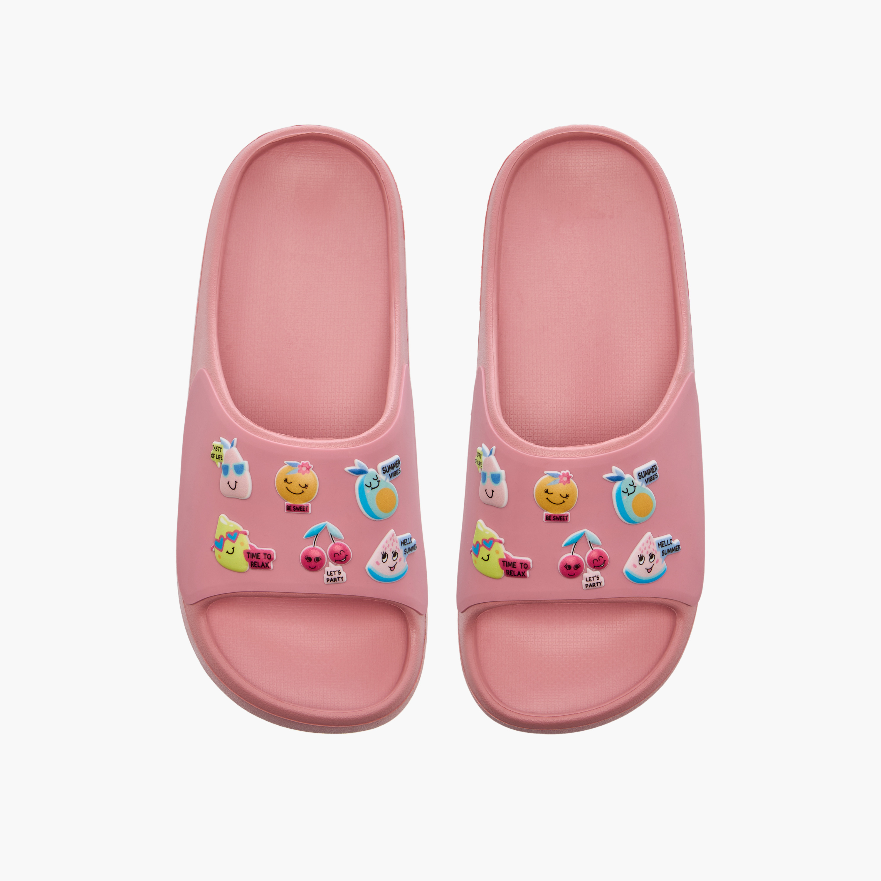 شبشب بتفاصيل فواكه للبنات من أكوا-girls-shoes-flipflopsandslides-image-4