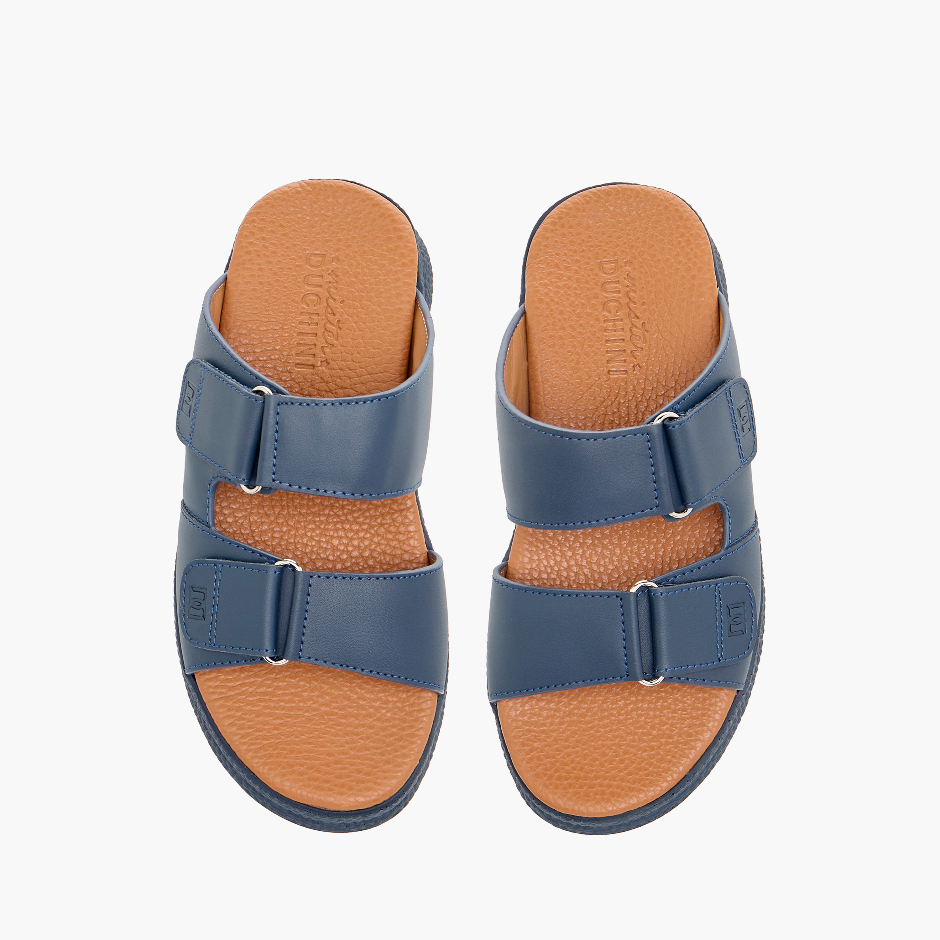 Mister Duchini Buckle Accent Slip-On Arabic Sandals-boys-shoes-sandals-image-1