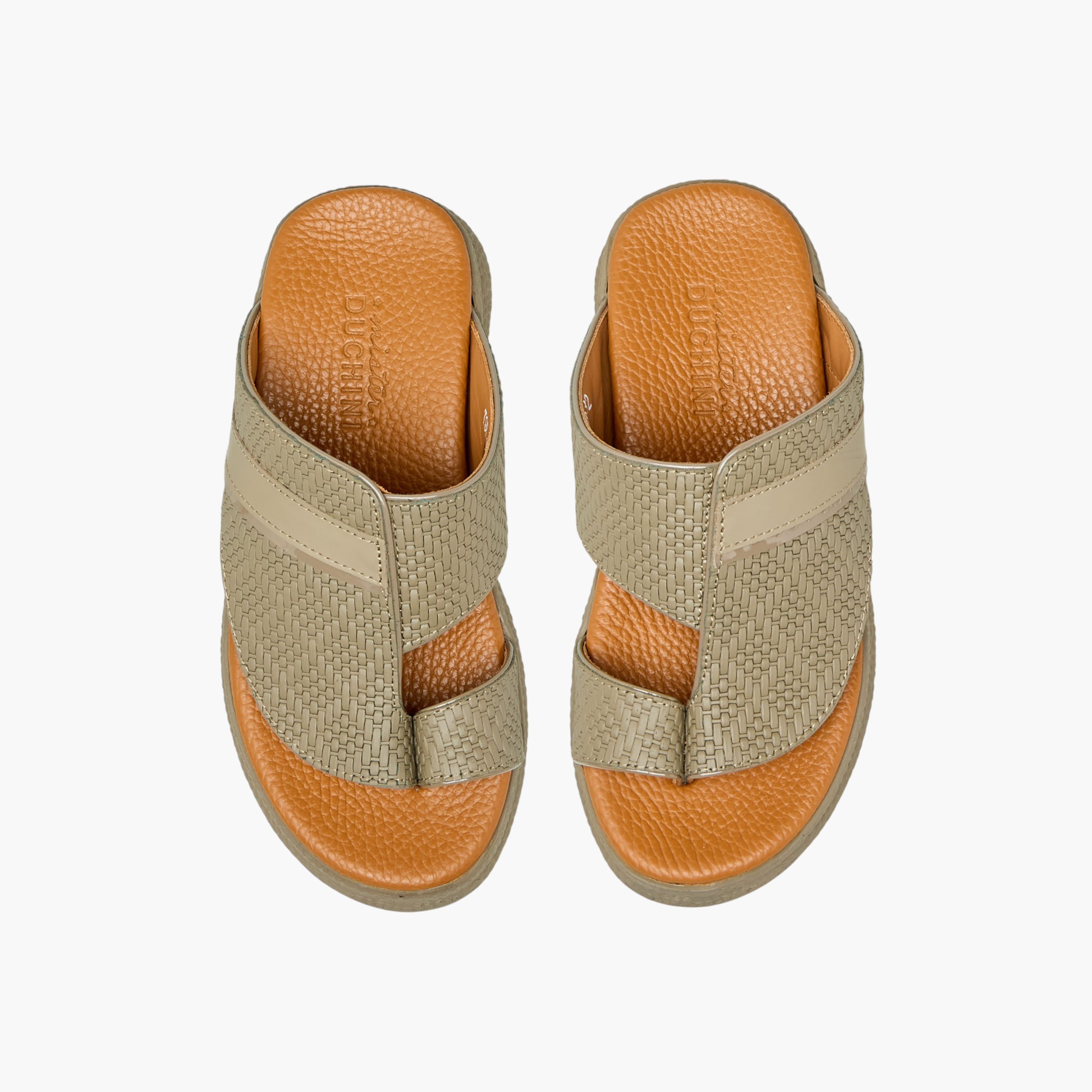 Mister Duchini Boys Leather Arabic Sandals-boys-shoes-sandals-image-1