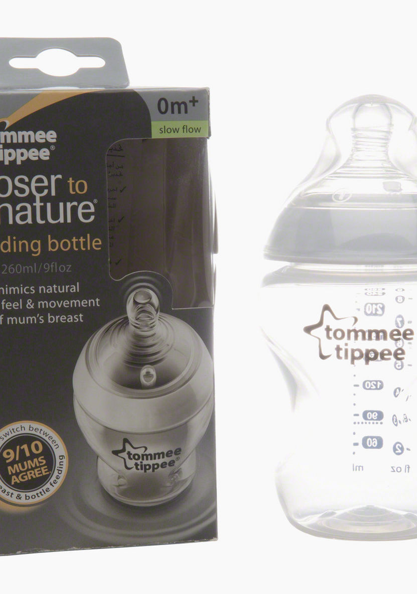 Tommee Tippee Closer to Nature Feeding Bottle - 260ml-Bottles and Teats-image-4