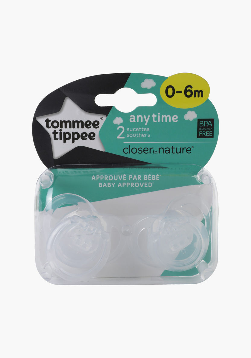 Tommee Tippee Pure Soother - Pack of 2-Pacifiers-image-0