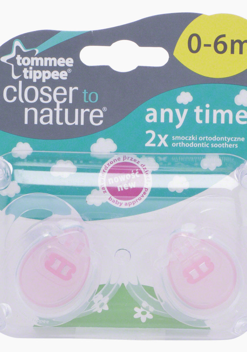 Tommee Tippee Pure Soother - Pack of 2-Pacifiers-image-1
