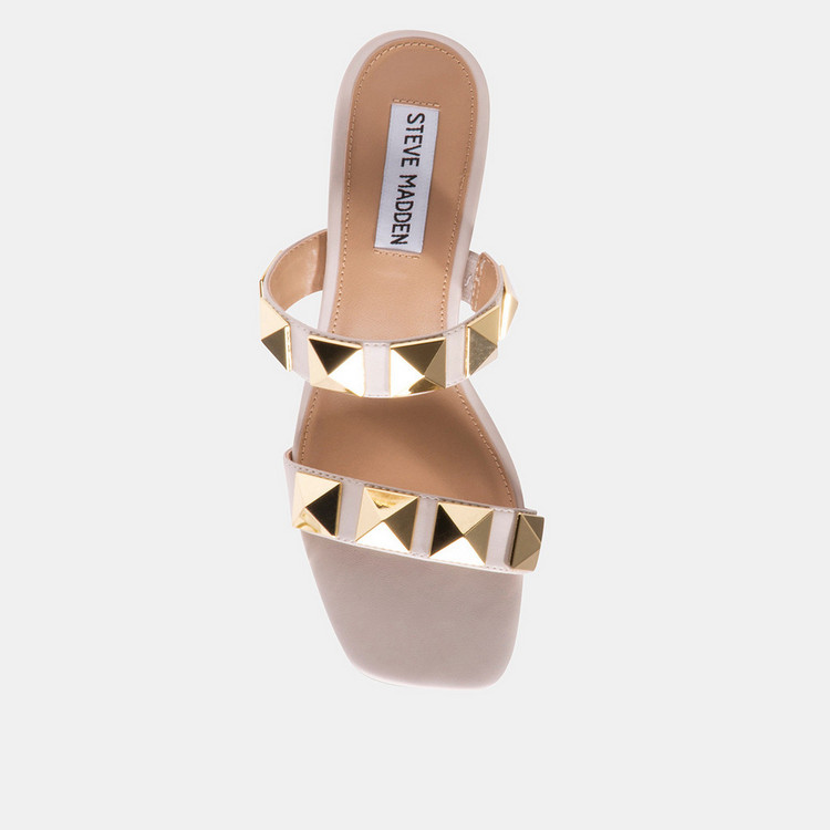 Steve Madden Women's Embellished Slip-On Slide Sandals