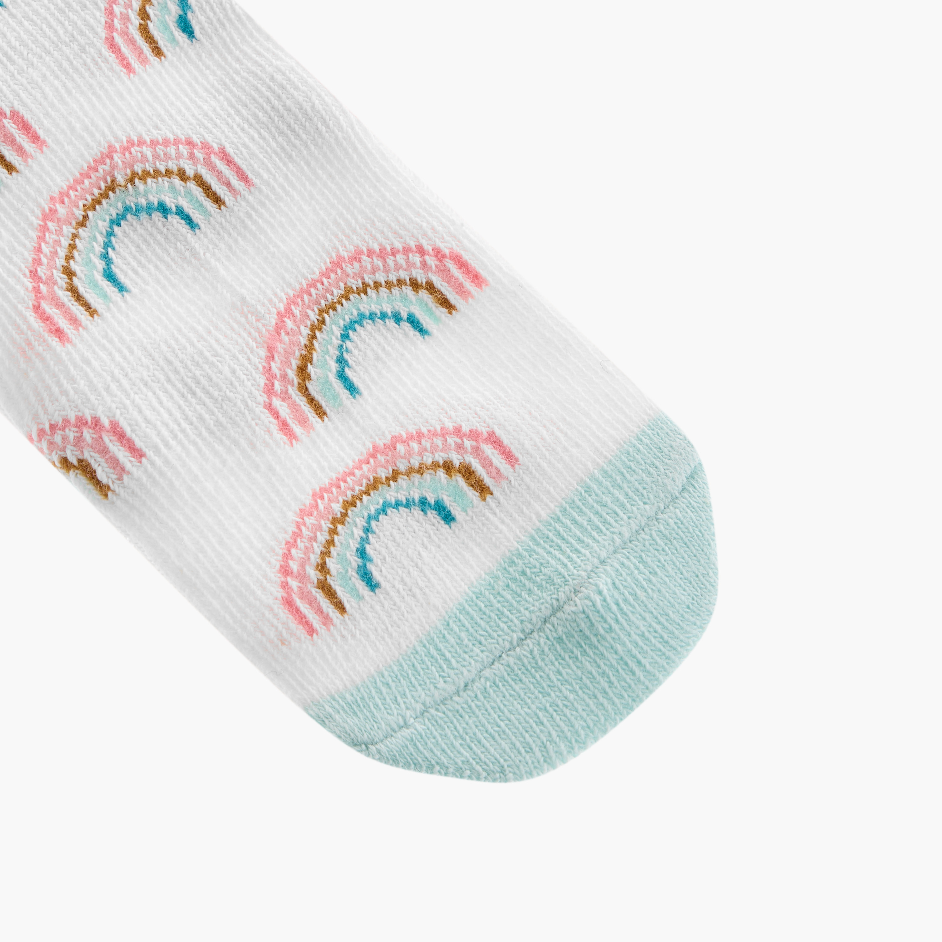 Barefeet Assorted Ankle Length Socks - Set of 5-girls-accessories-socks-image-3