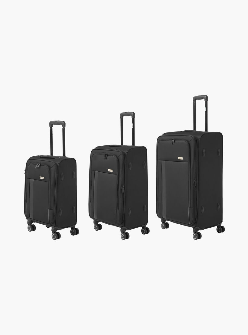 شنط ترولي ناعمة سادة بمقبض قابل للسحب من ويف - طقم من 3-travel-luggagesandbags-luggage-image-1