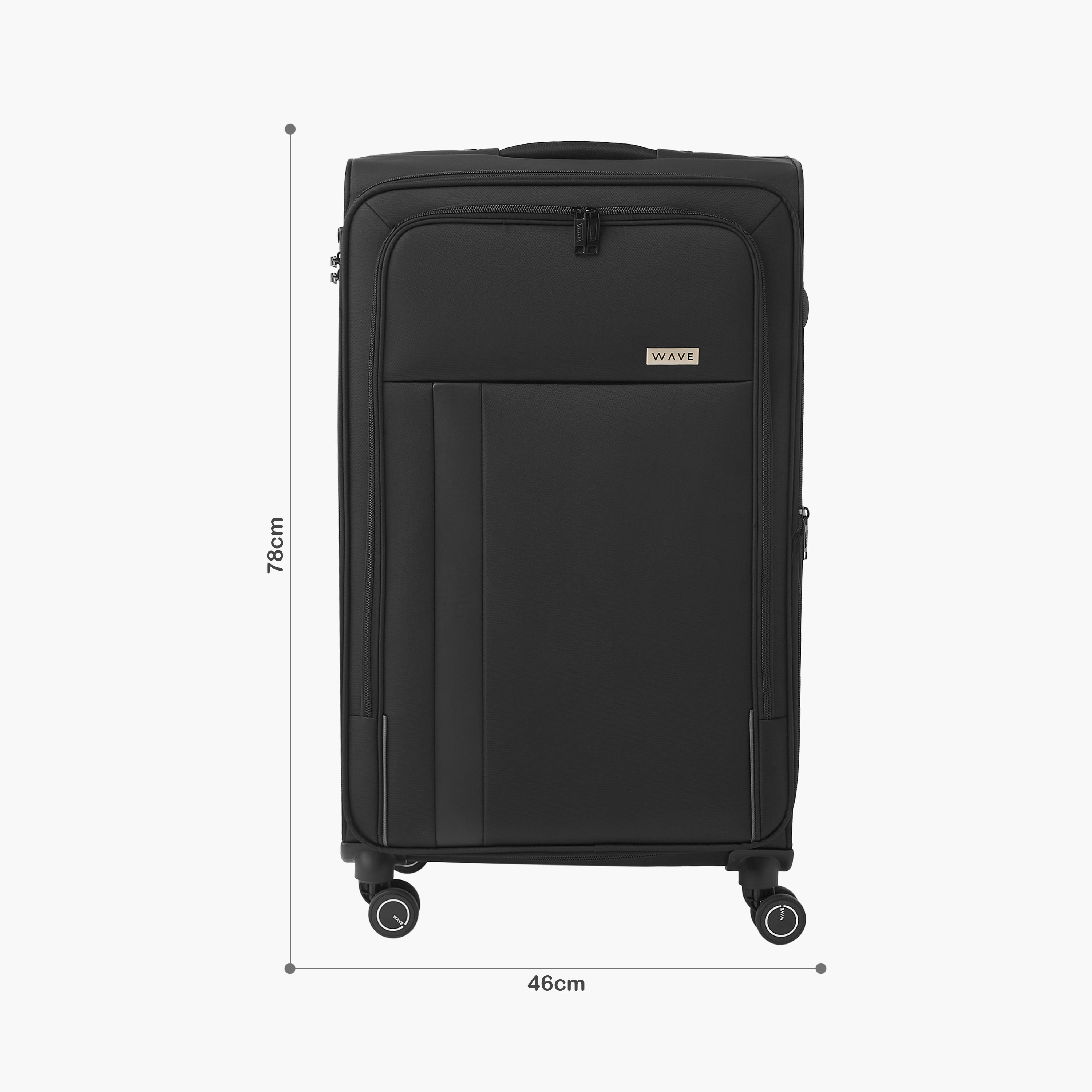 شنط ترولي ناعمة سادة بمقبض قابل للسحب من ويف - طقم من 3-travel-luggagesandbags-luggage-image-2