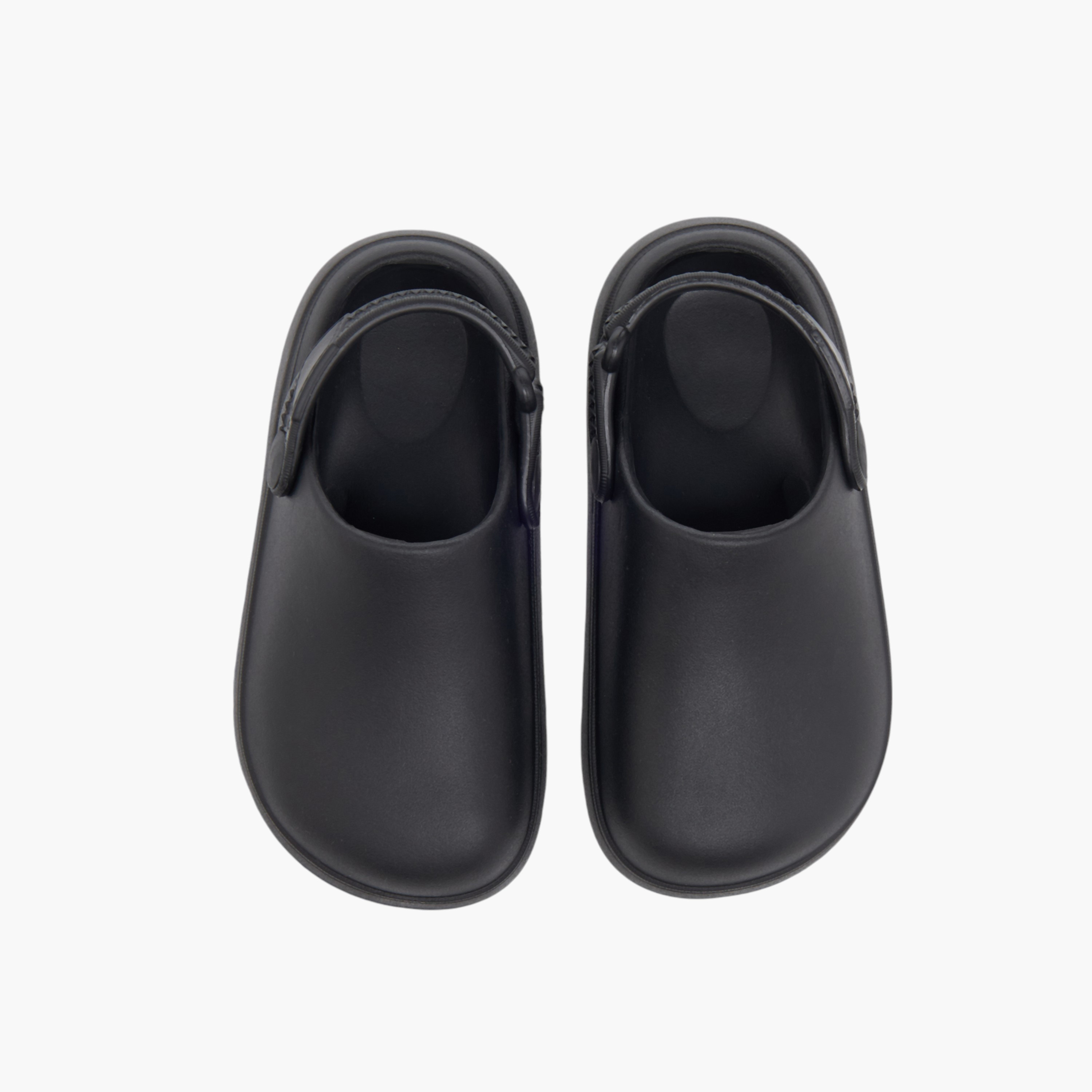 Aqua Solid Clogs with Backstrap-boys-shoes-flipflopsandslides-image-1