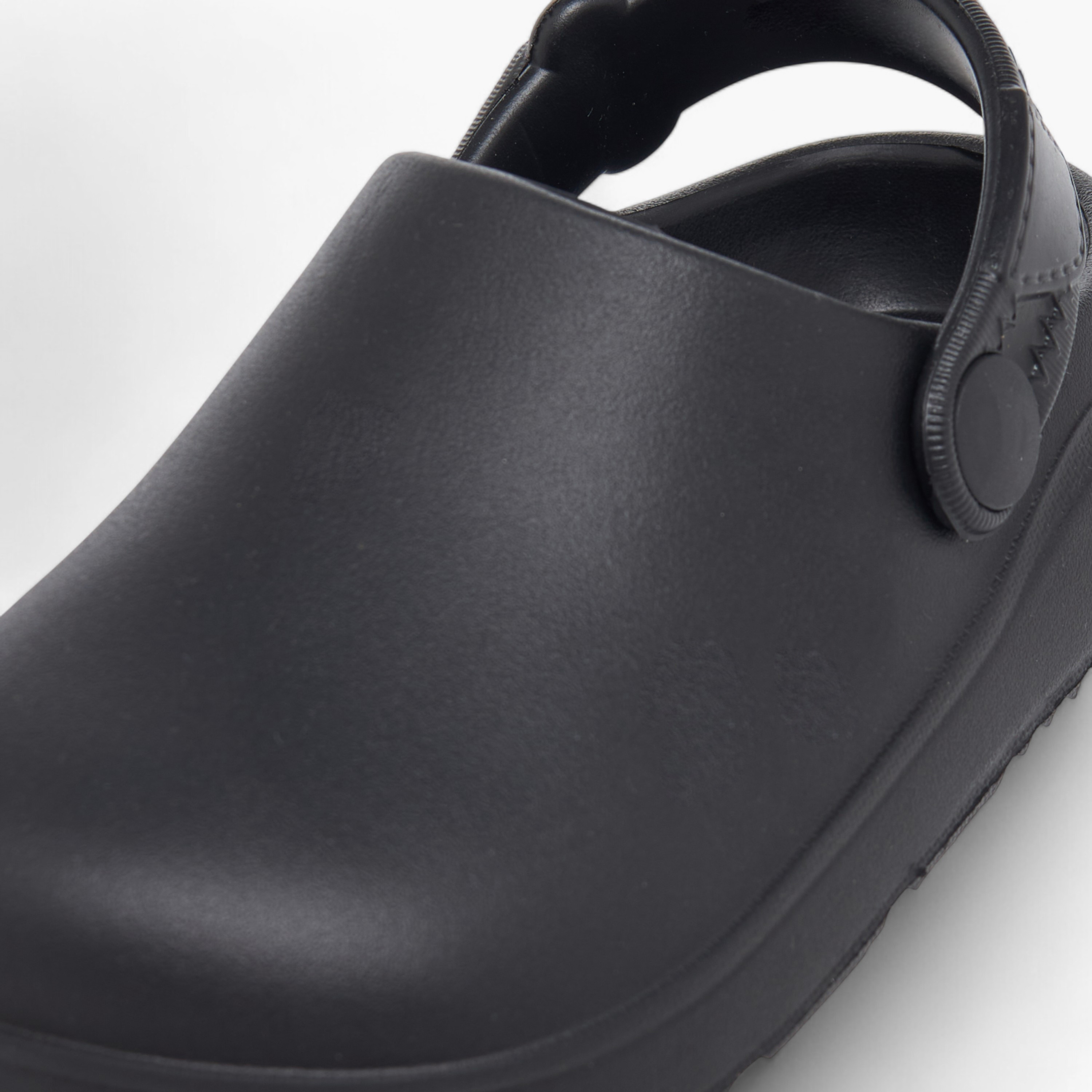 Aqua Solid Clogs with Backstrap-boys-shoes-flipflopsandslides-image-4